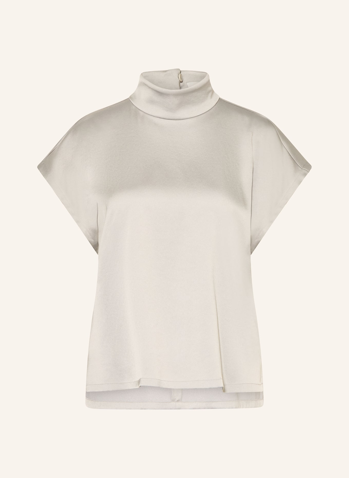 DRYKORN Shirt blouse ALARIA_1 made of satin: LIGHT GRAY