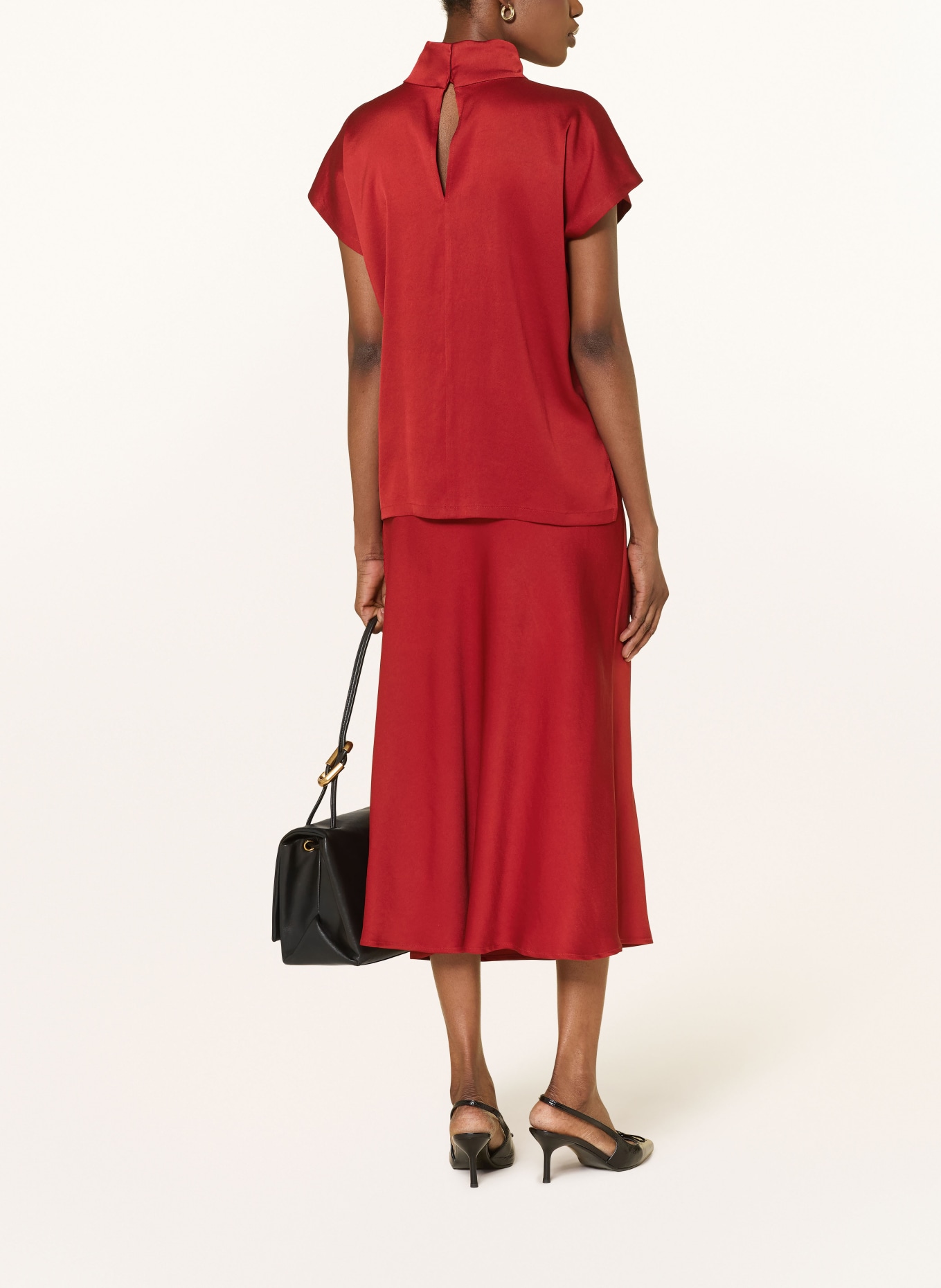 DRYKORN Shirt blouse ALARIA_1 made of satin: RED