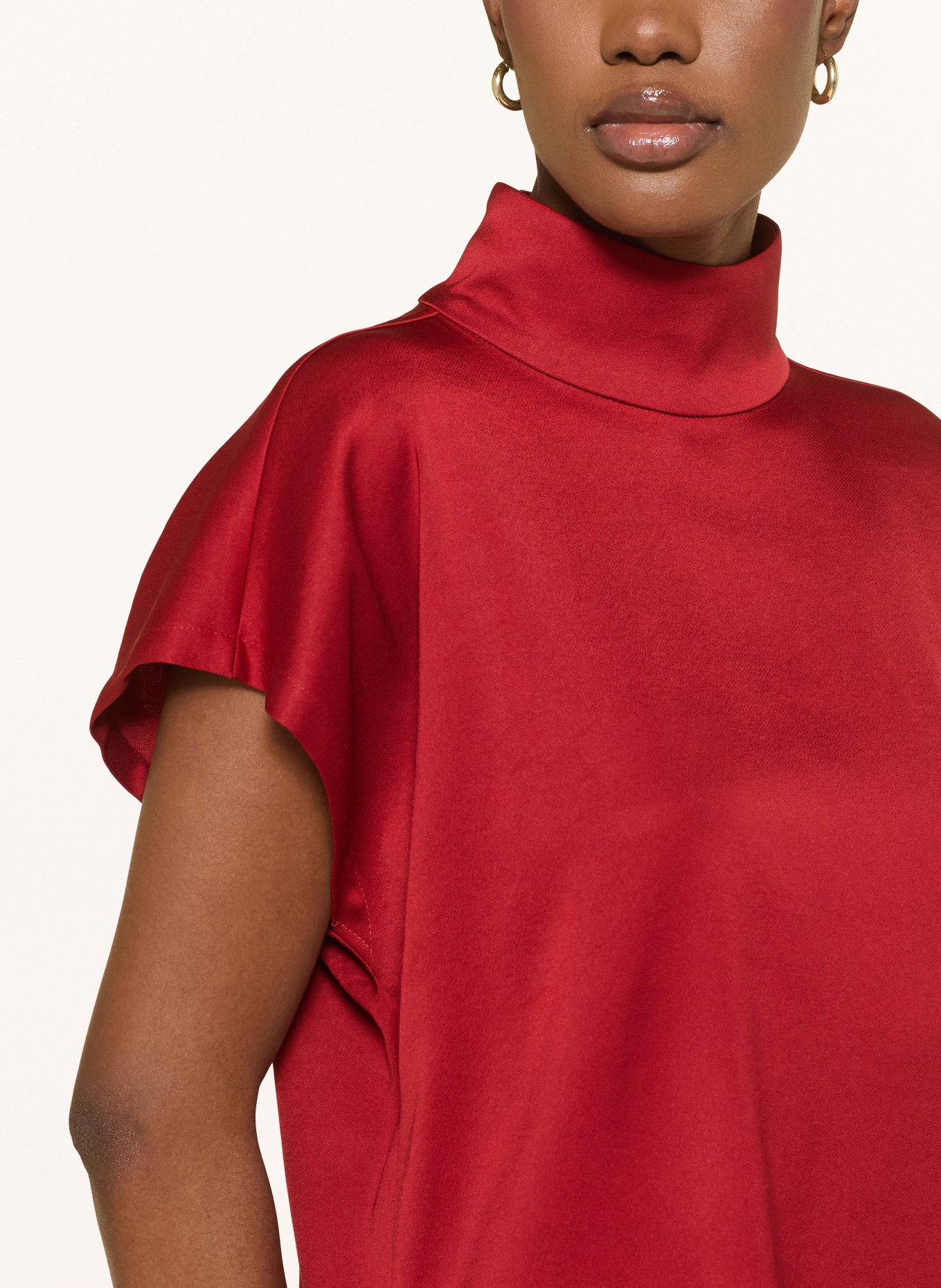 DRYKORN Shirt blouse ALARIA_1 made of satin: RED