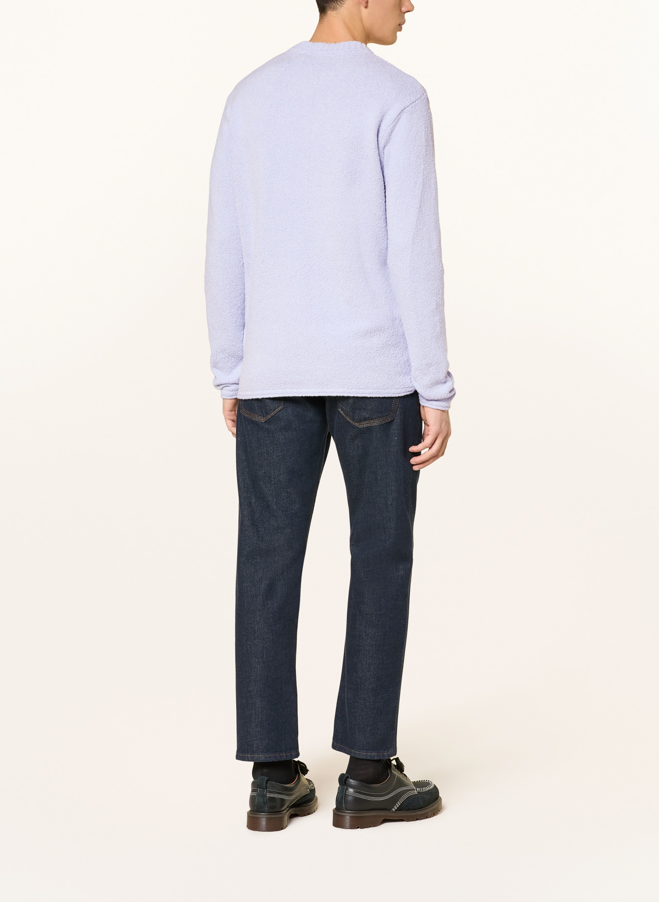 DRYKORN Pullover LEANDO: BLAUGRAU