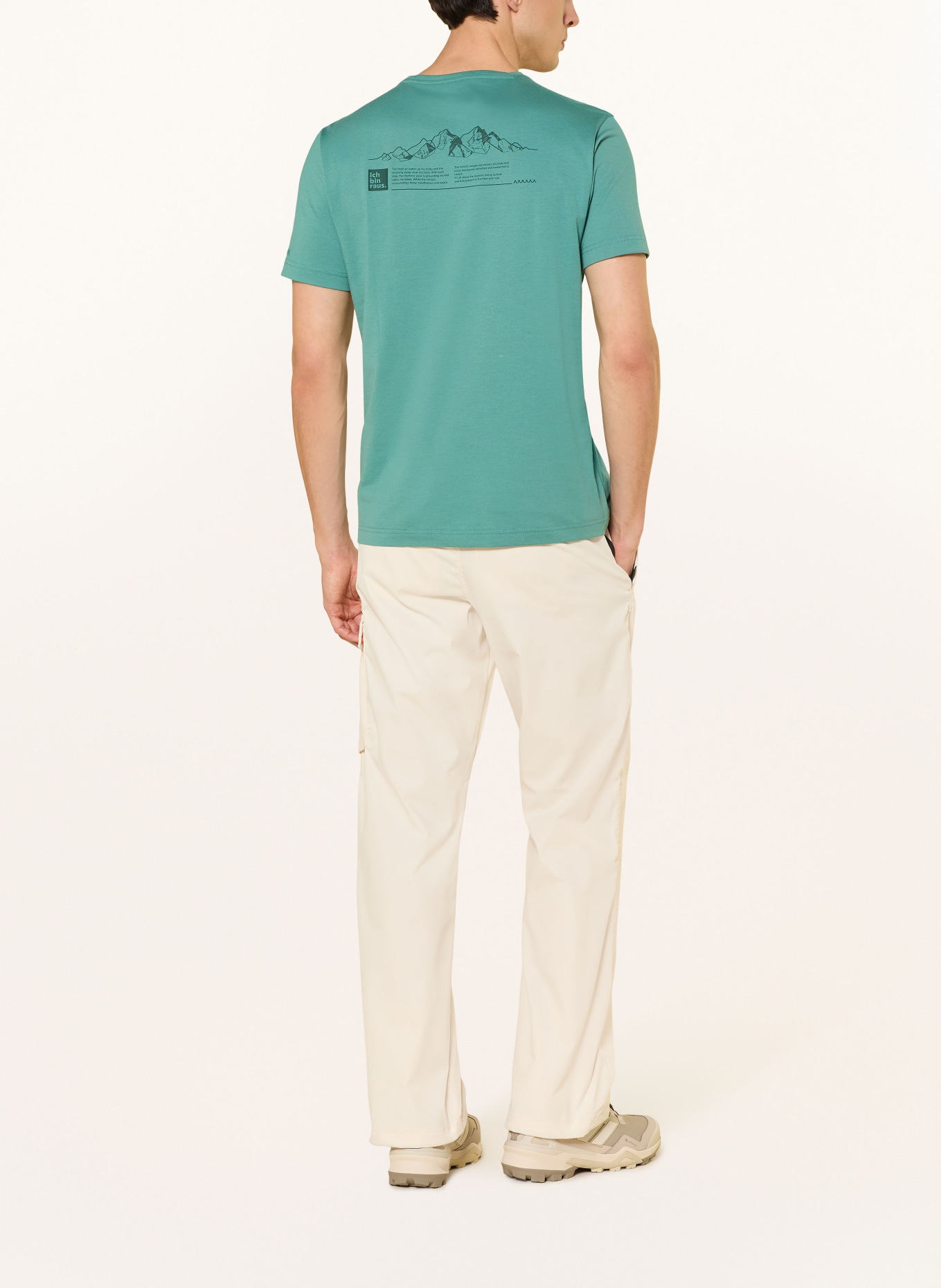 Schöffel T-Shirt BUCHBERG: GRÜN