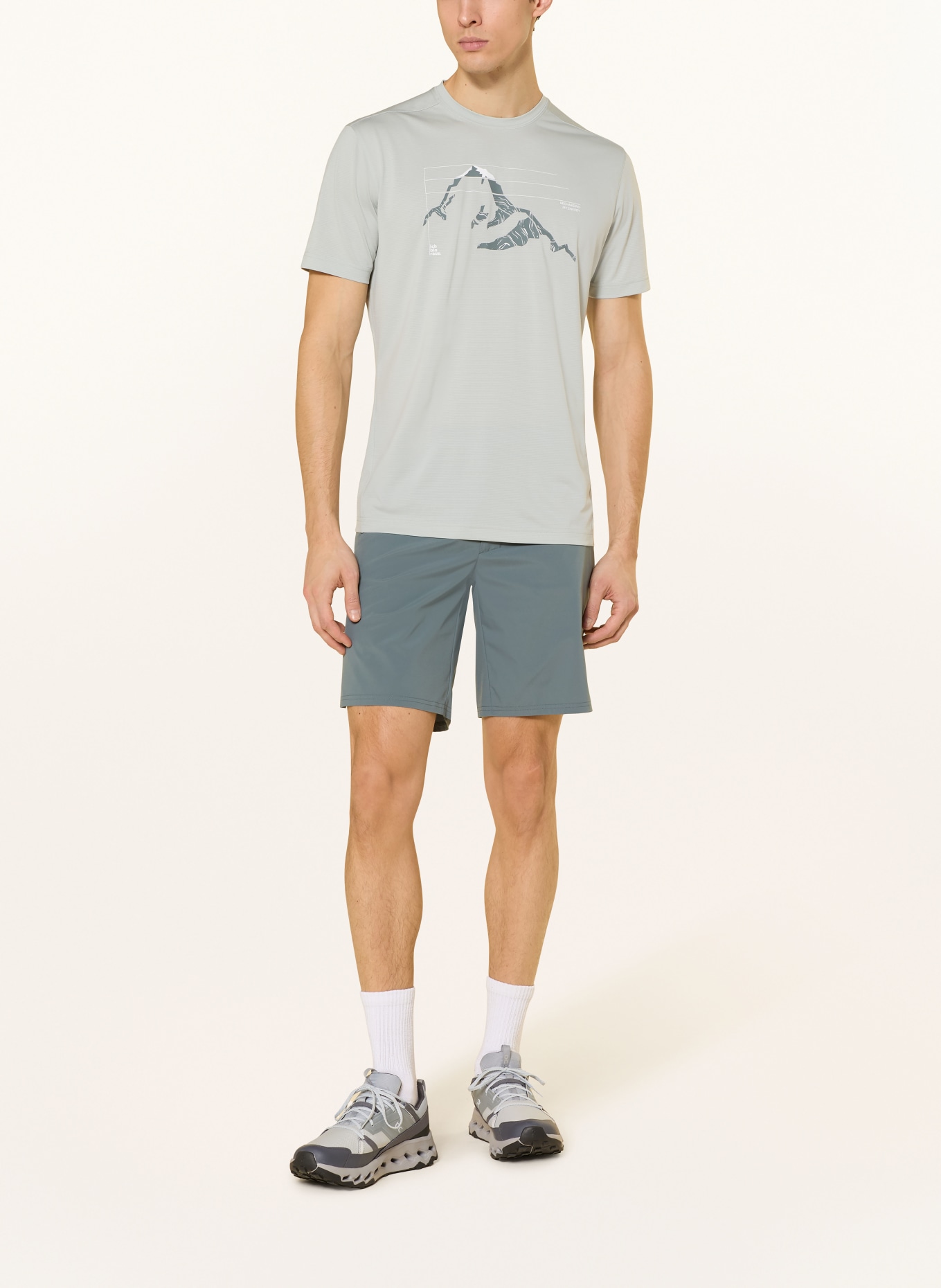 Schöffel SULTEN T-shirt: LIGHT BLUE