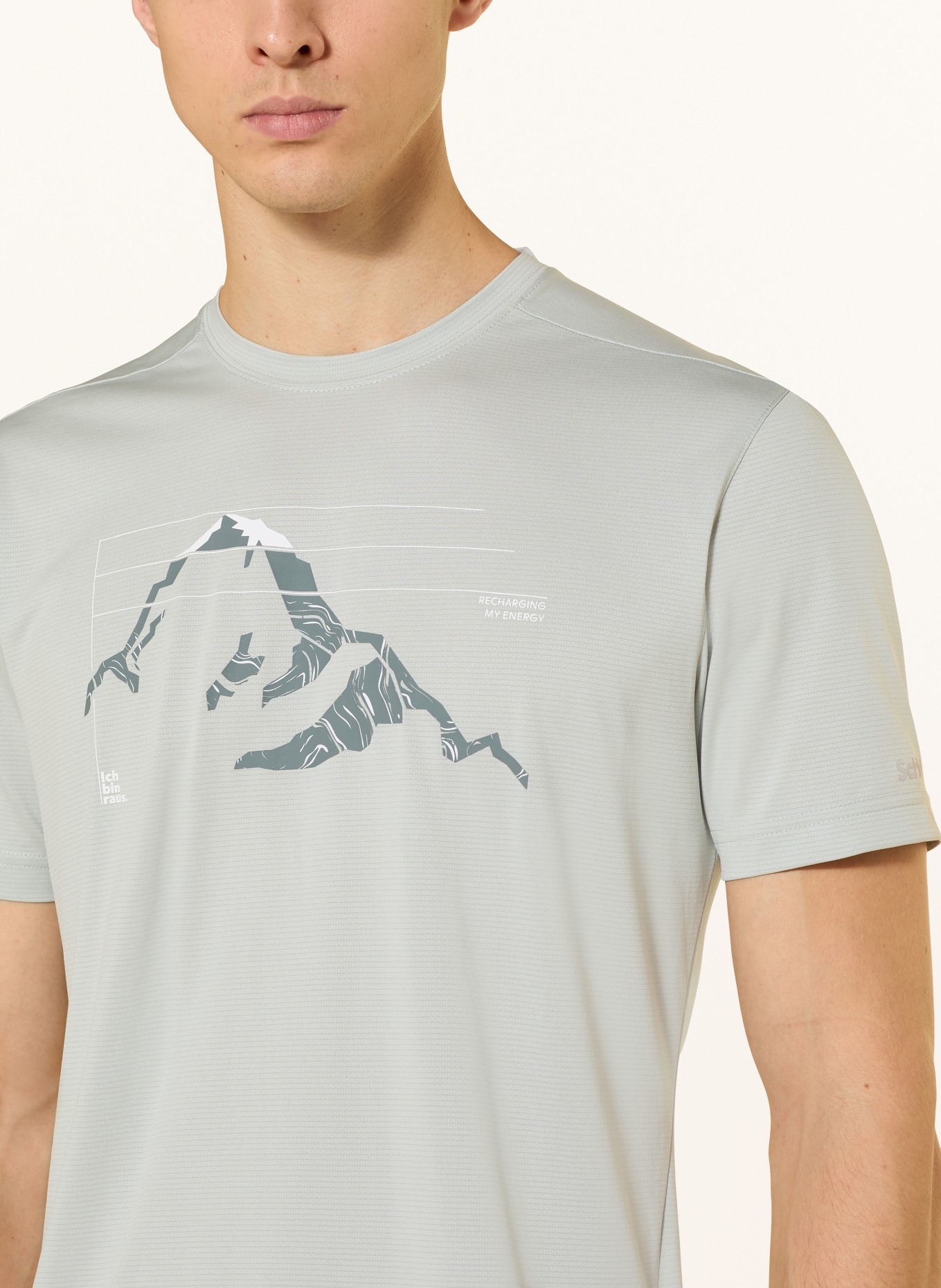 Schöffel SULTEN T-shirt: LIGHT BLUE