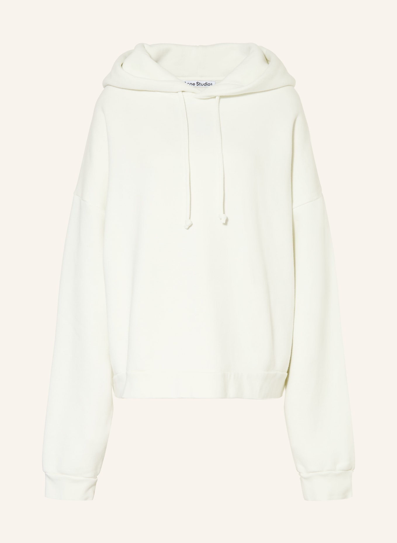 Acne Studios Oversized-Hoodie: WEISS