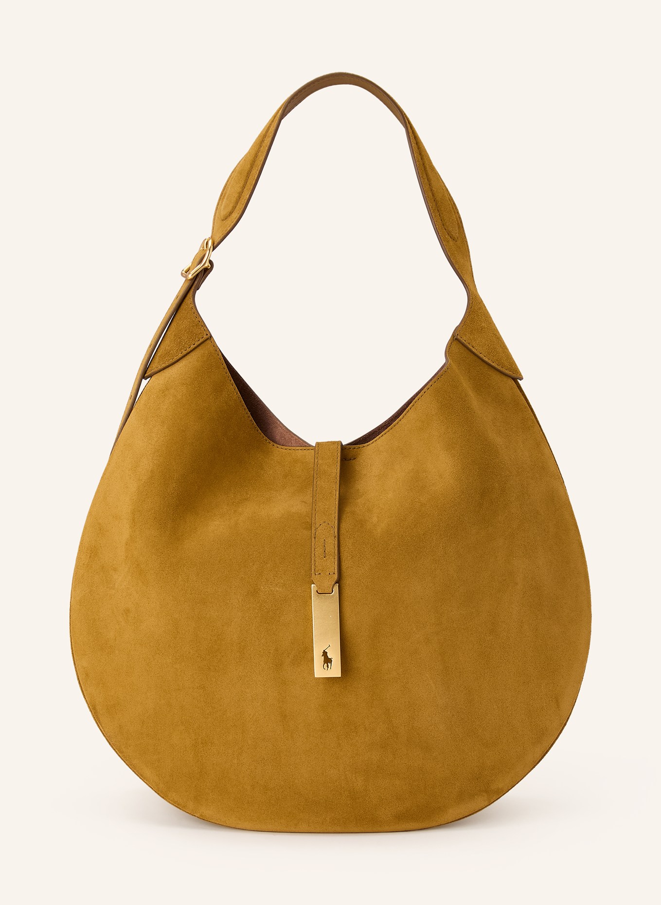 POLO RALPH LAUREN Hobo-Bag: DUNKELGELB