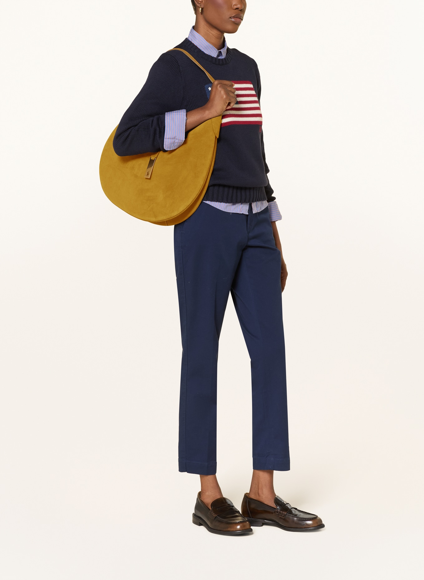 POLO RALPH LAUREN Hobo-Bag: DUNKELGELB