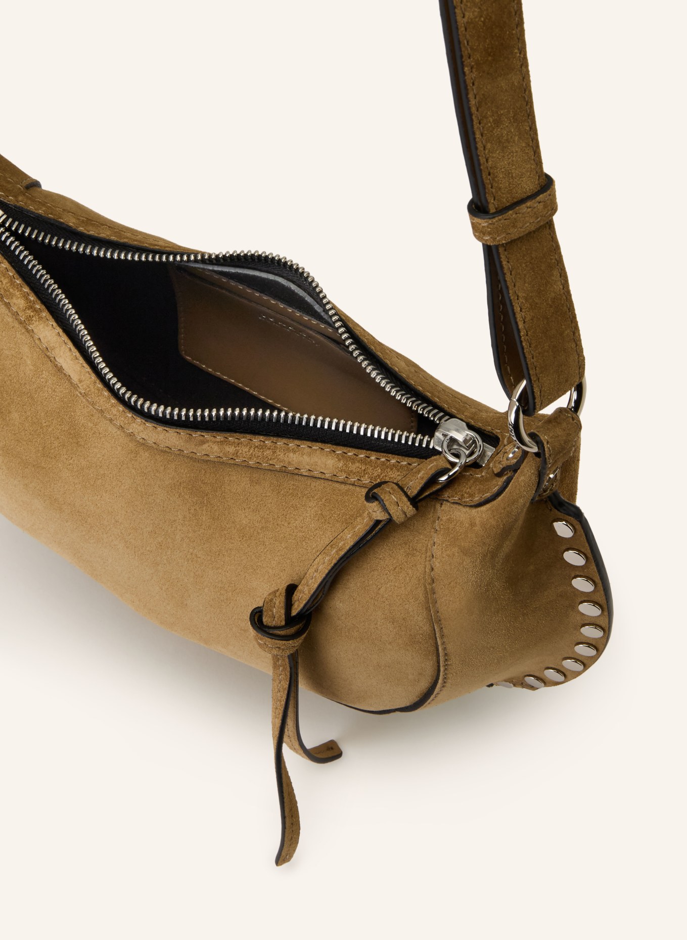 ISABEL MARANT Umhängetasche OSKAN MOON: CAMEL