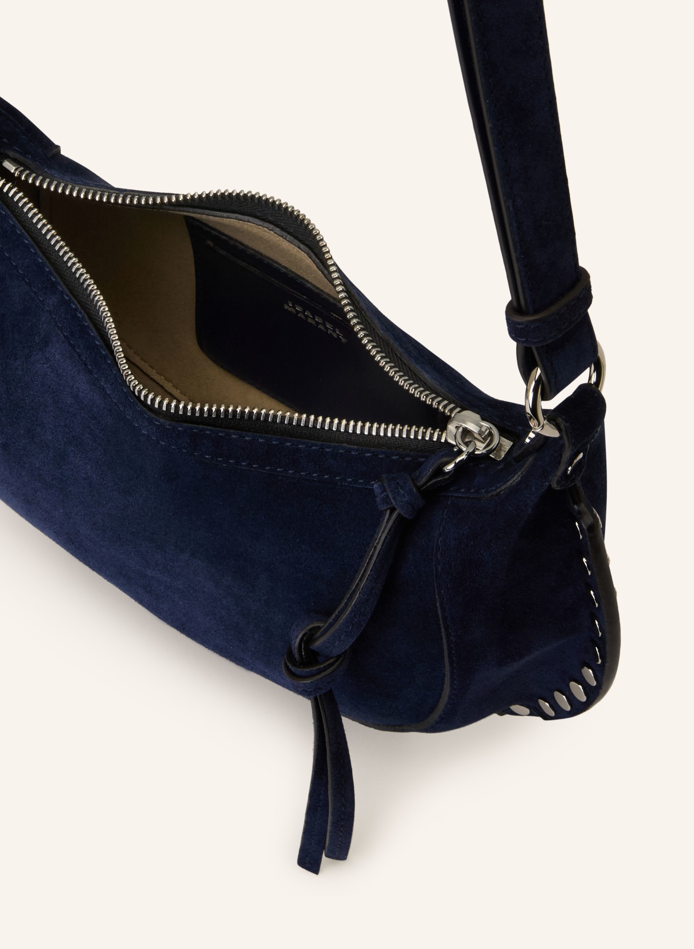 ISABEL MARANT Umhängetasche OSKAN MOON: DUNKELBLAU