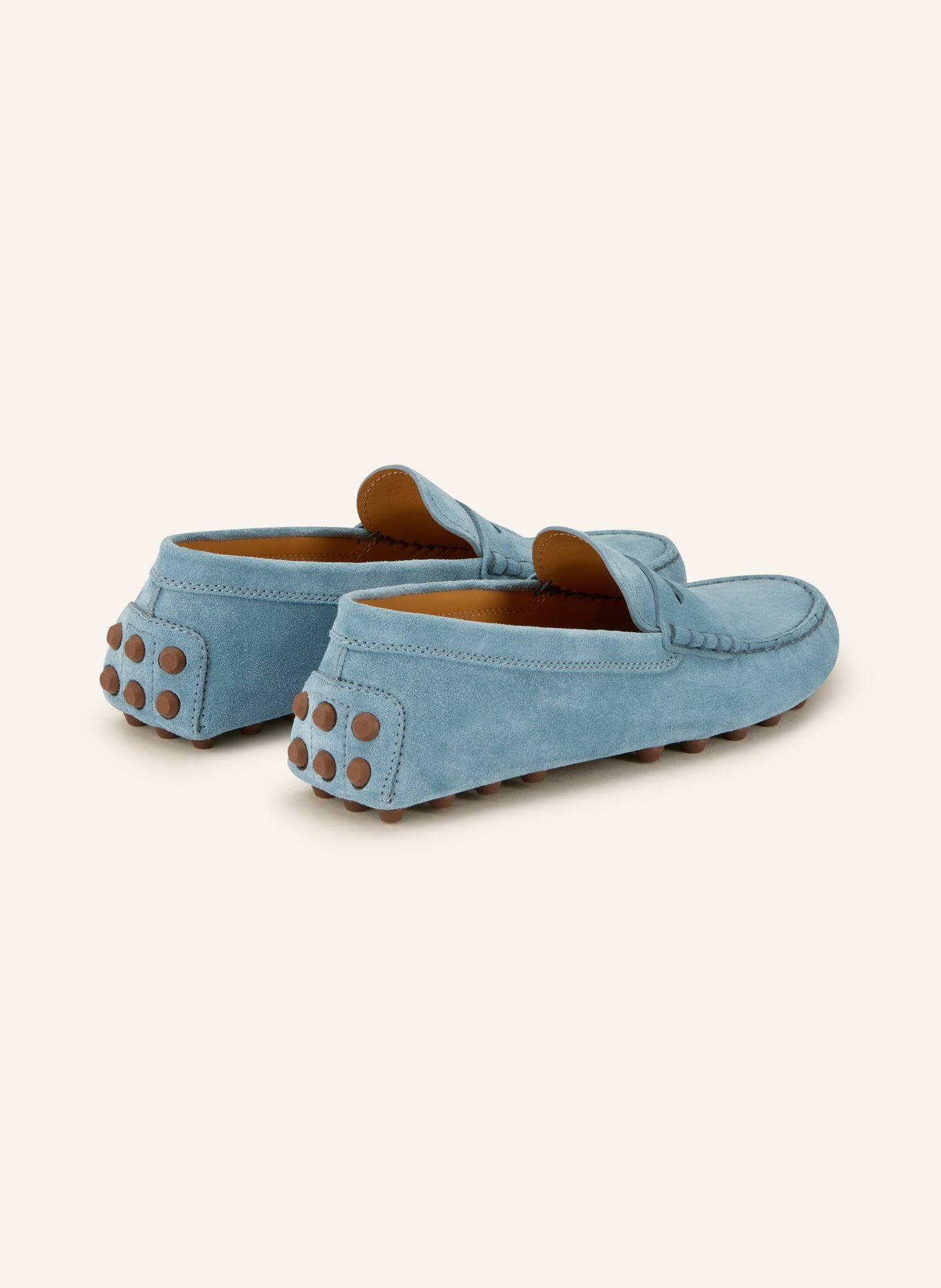 TOD'S Moccasins GOMMINO: LIGHT BLUE