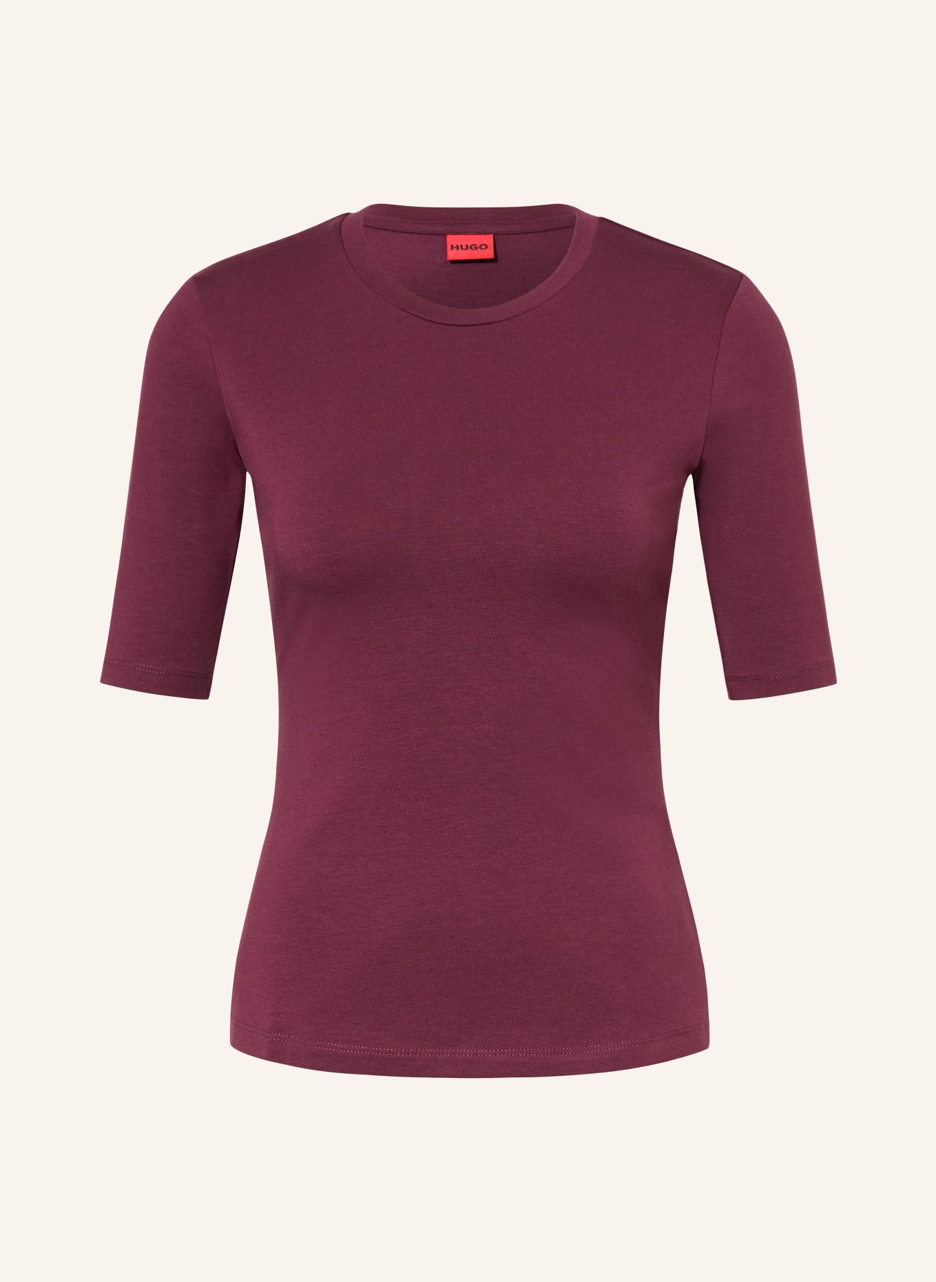 HUGO T-shirt DARNELIA: DARK PURPLE