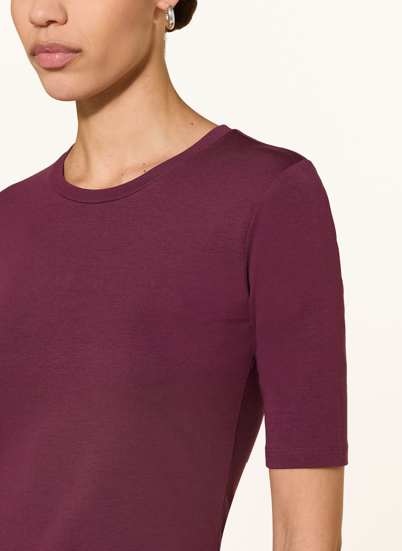 HUGO T-shirt DARNELIA: DARK PURPLE