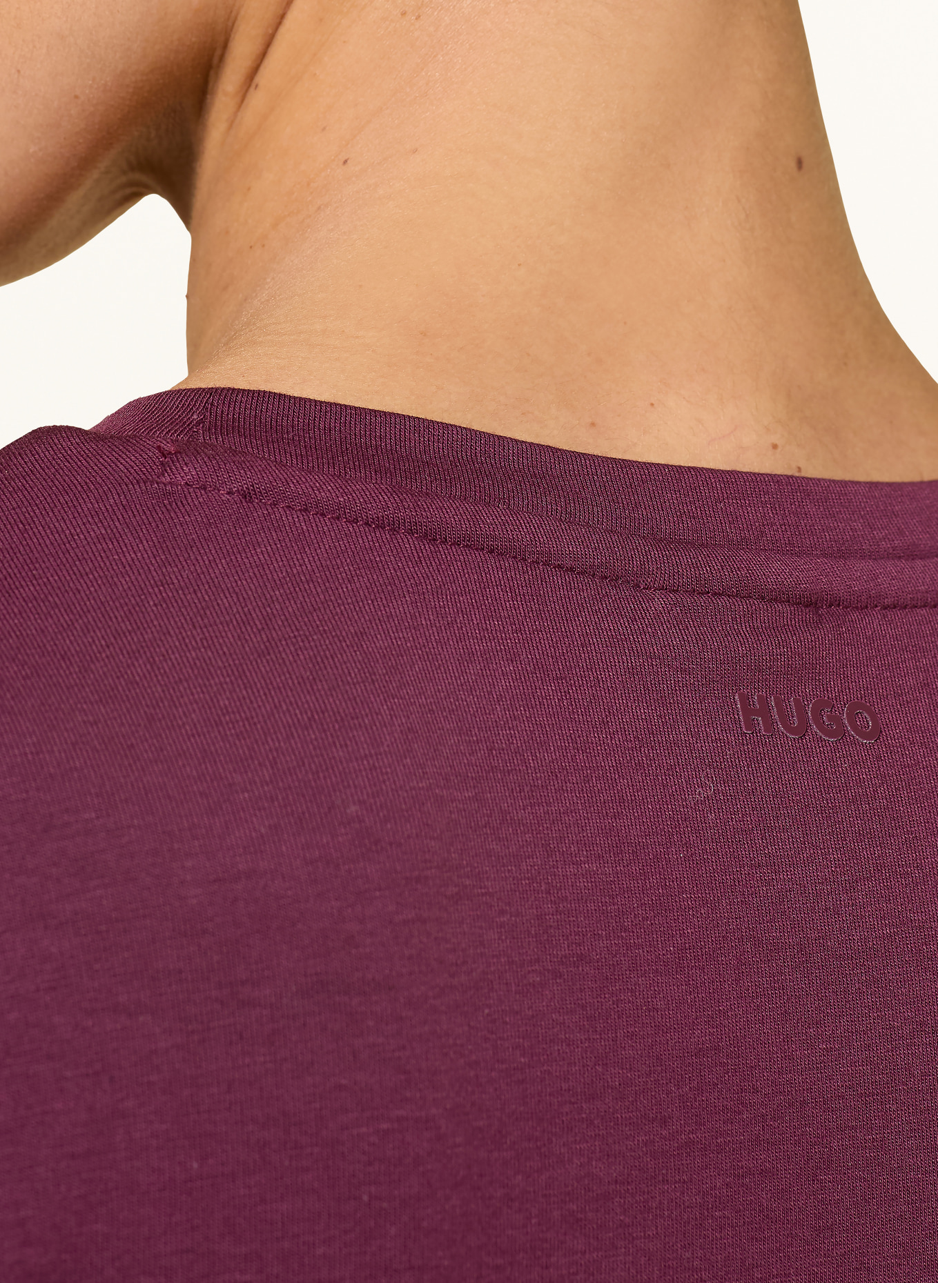 HUGO T-shirt DARNELIA: DARK PURPLE