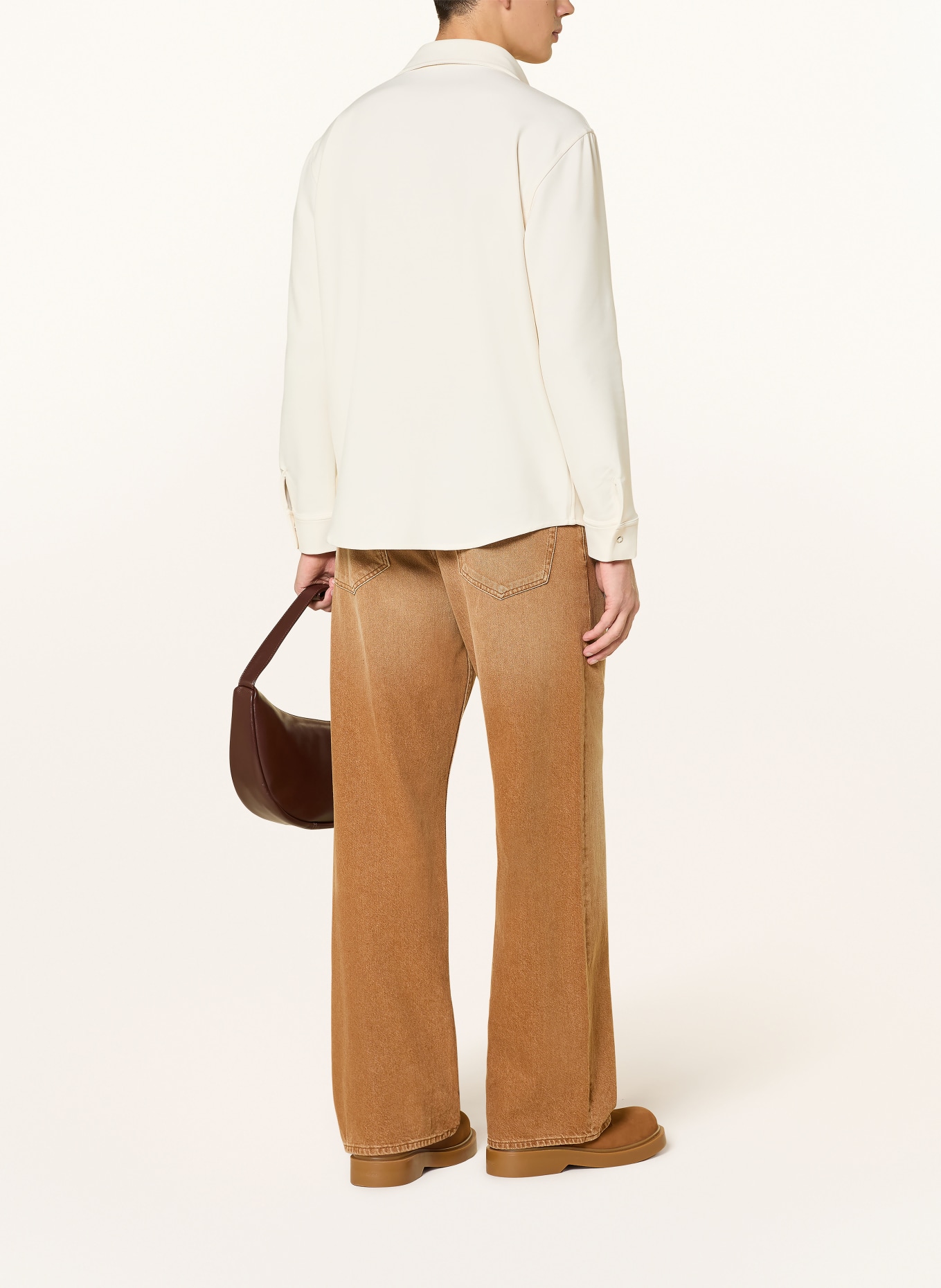 SANDRO Overshirt: ECRU