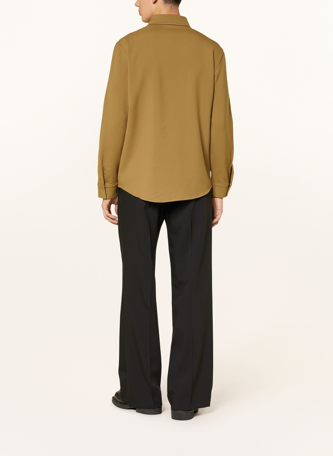 SANDRO Overshirt: CAMEL