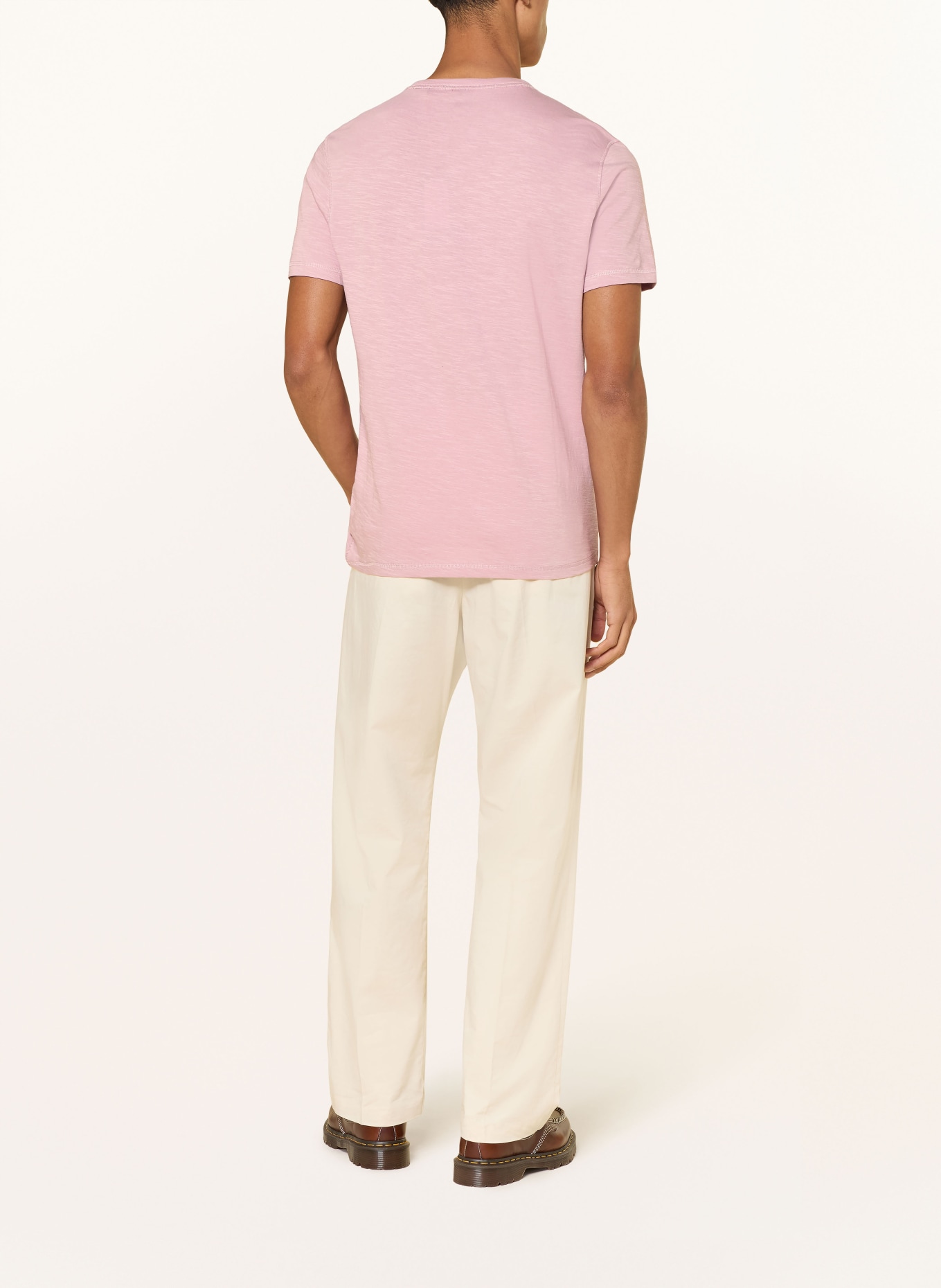 BOSS T-shirt TEGOOD: BLADORÓŻOWY