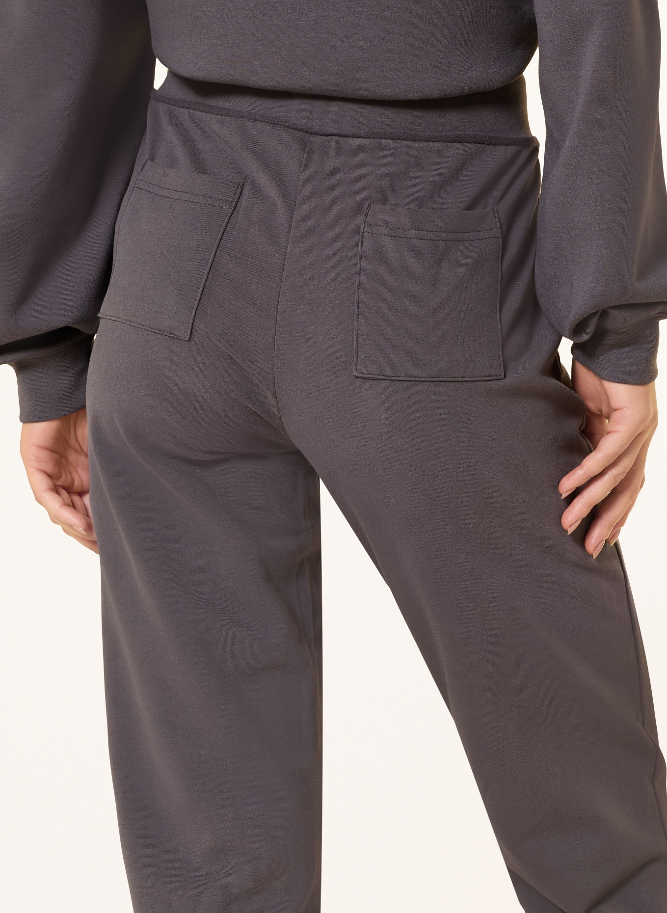 ELBSAND Sweatpants BEKKA: TAUPE