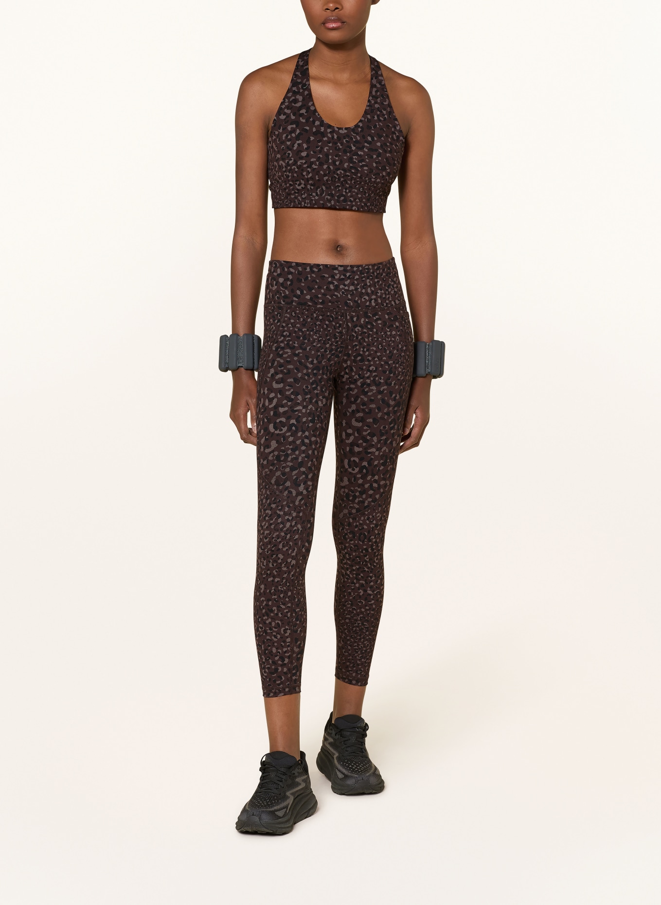 Sweaty Betty Leggings POWER: DARK GRAY / BLACK