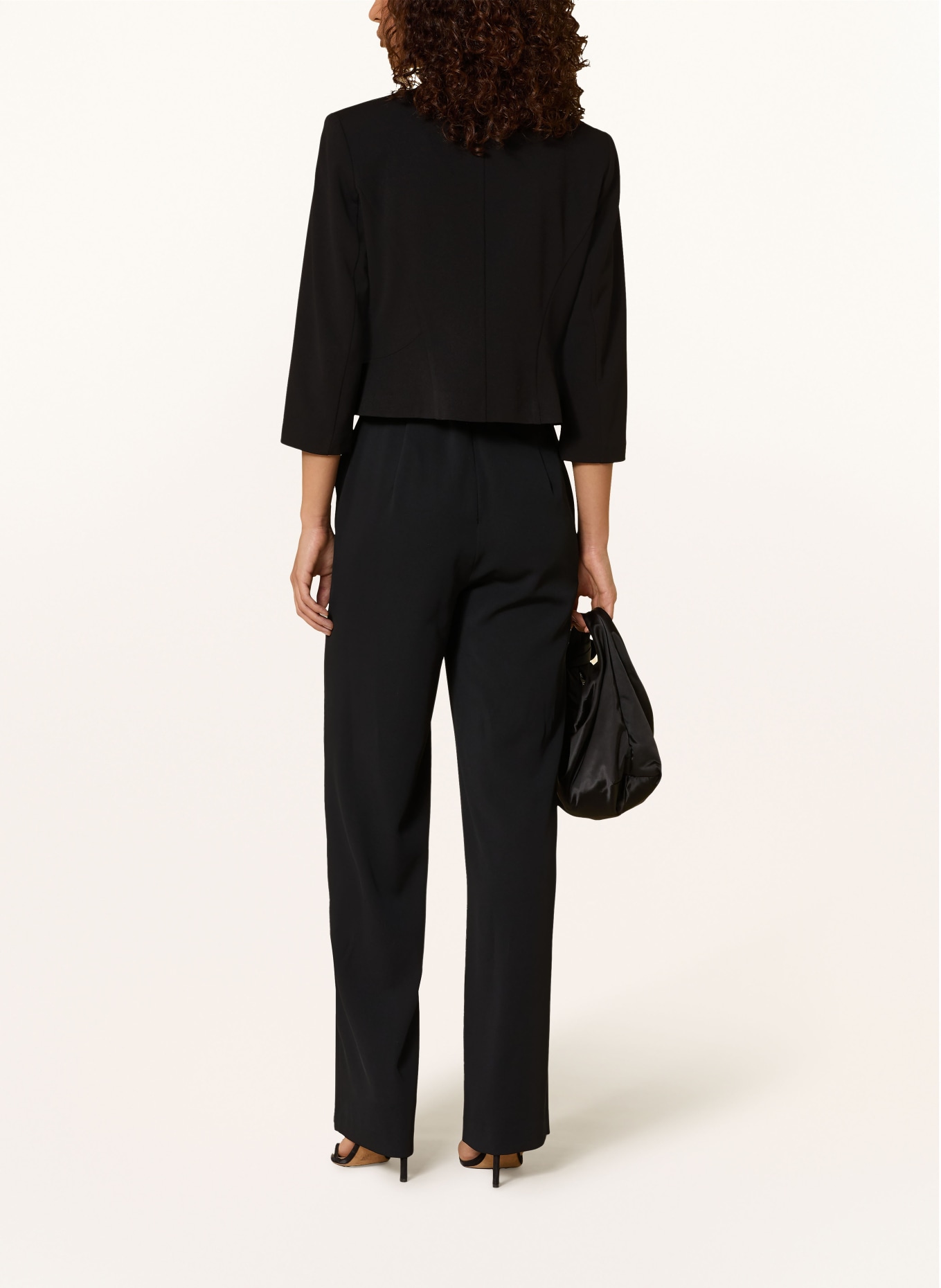 SWING Bolero with 3/4 sleeves: BLACK