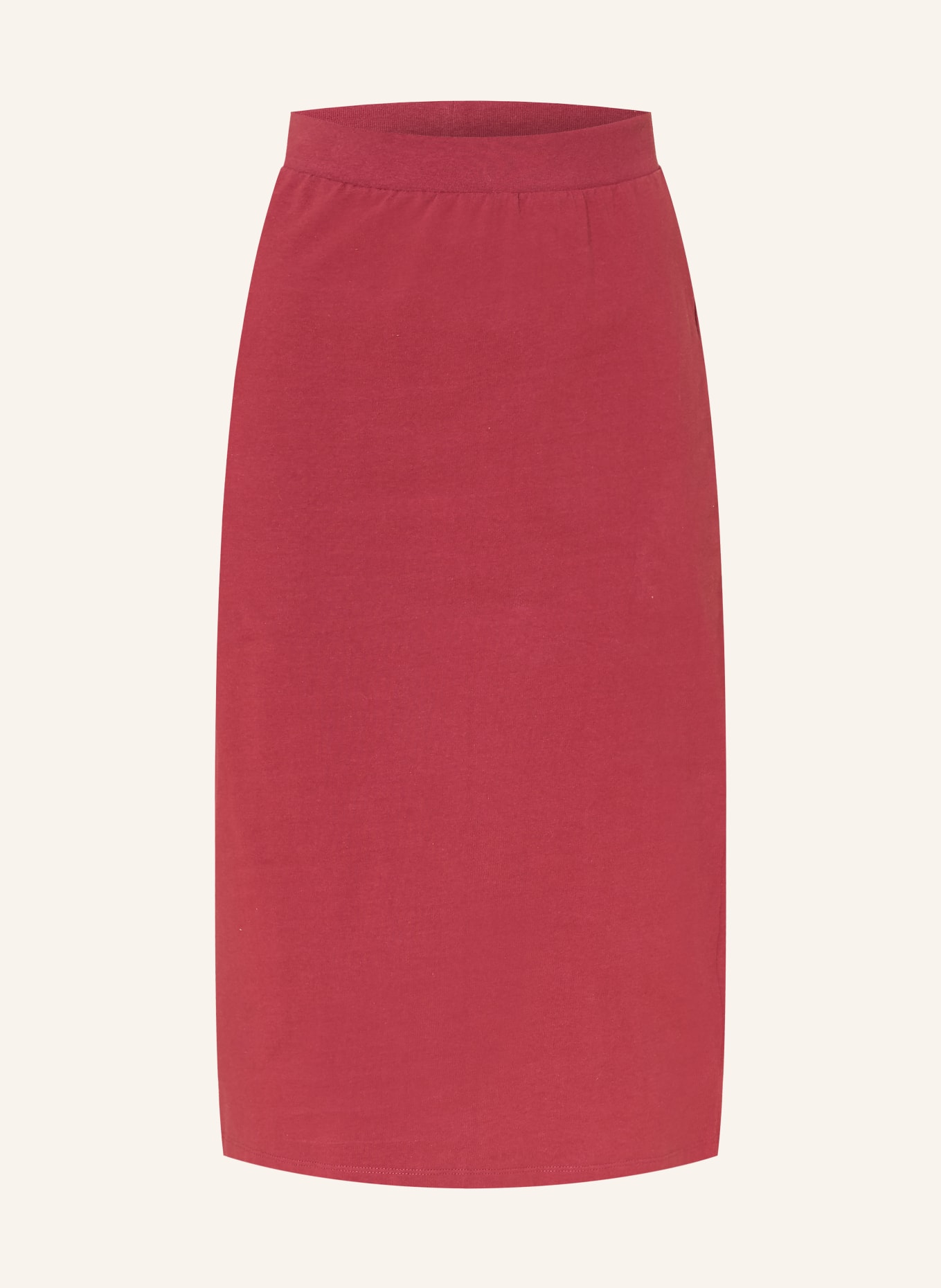 ONLY Jersey skirt: DARK RED