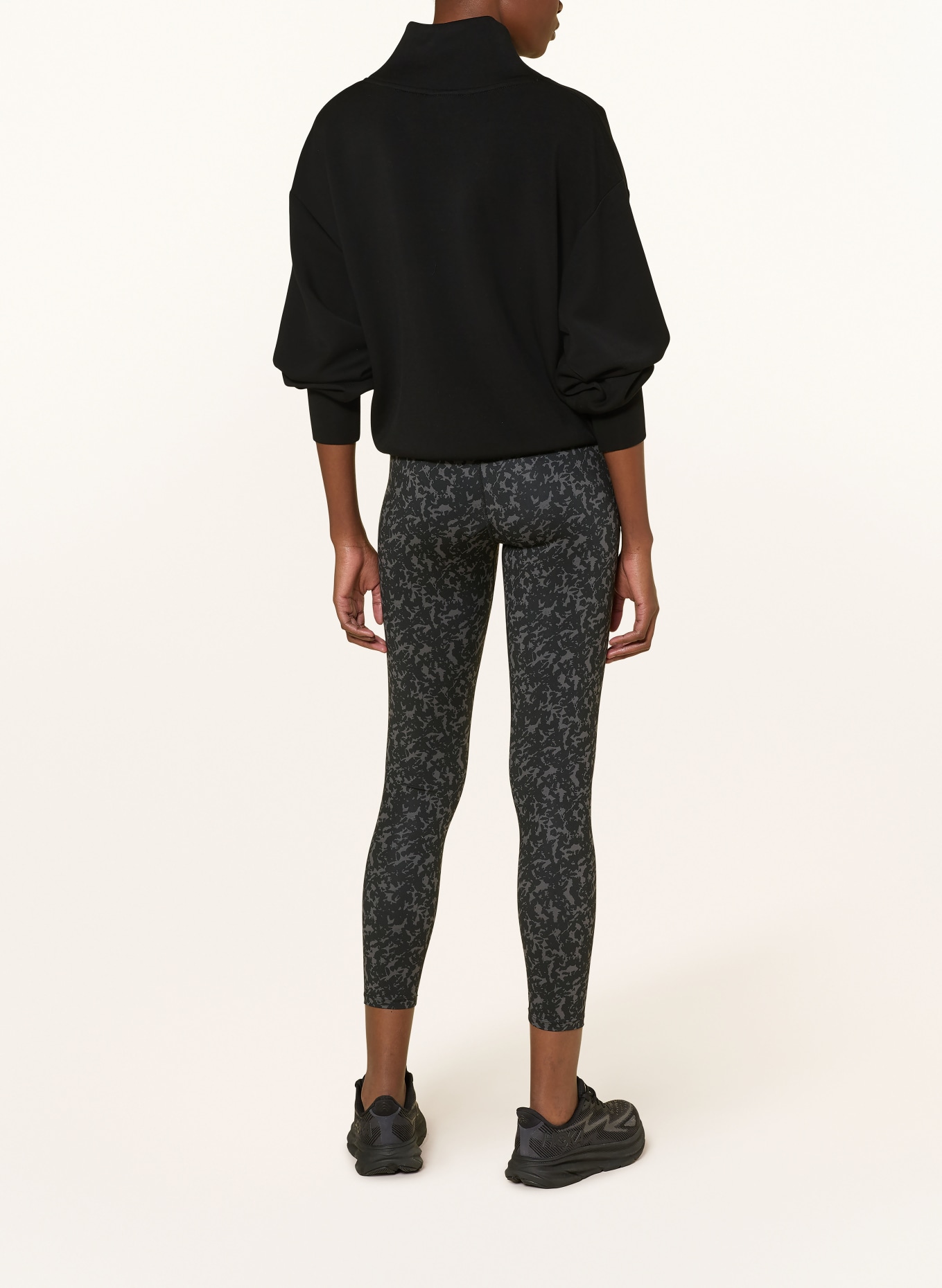 VARLEY Legíny FREESOFT™️ HIGH RISE: TMAVĚ ŠEDÁ / ČERNÁ