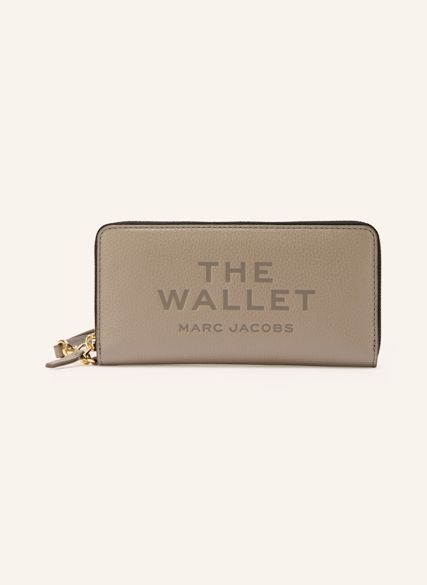 MARC JACOBS Portfel THE CONTINENTAL WALLET: SZAROBRĄZOWY