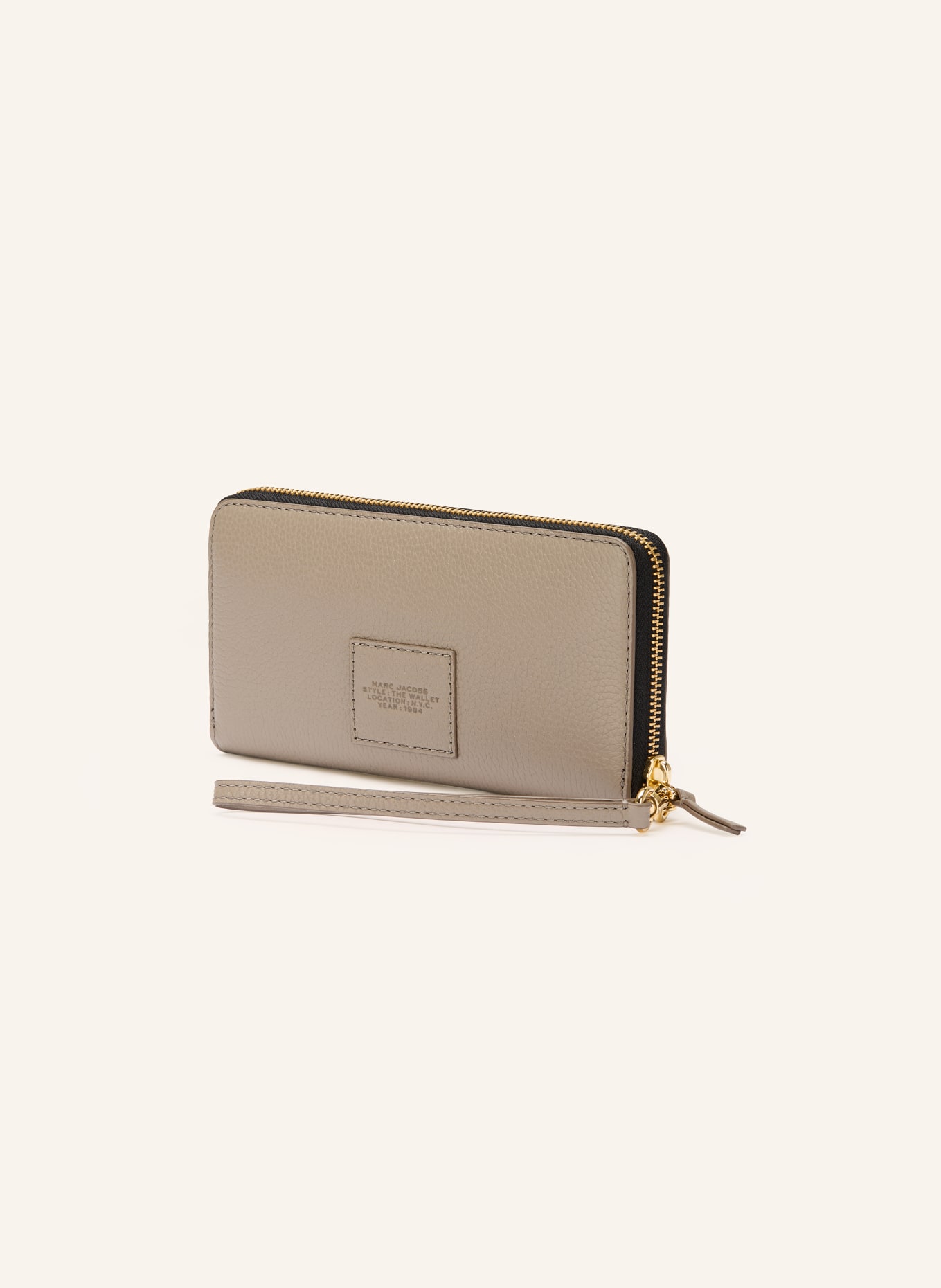 MARC JACOBS Portfel THE CONTINENTAL WALLET: SZAROBRĄZOWY