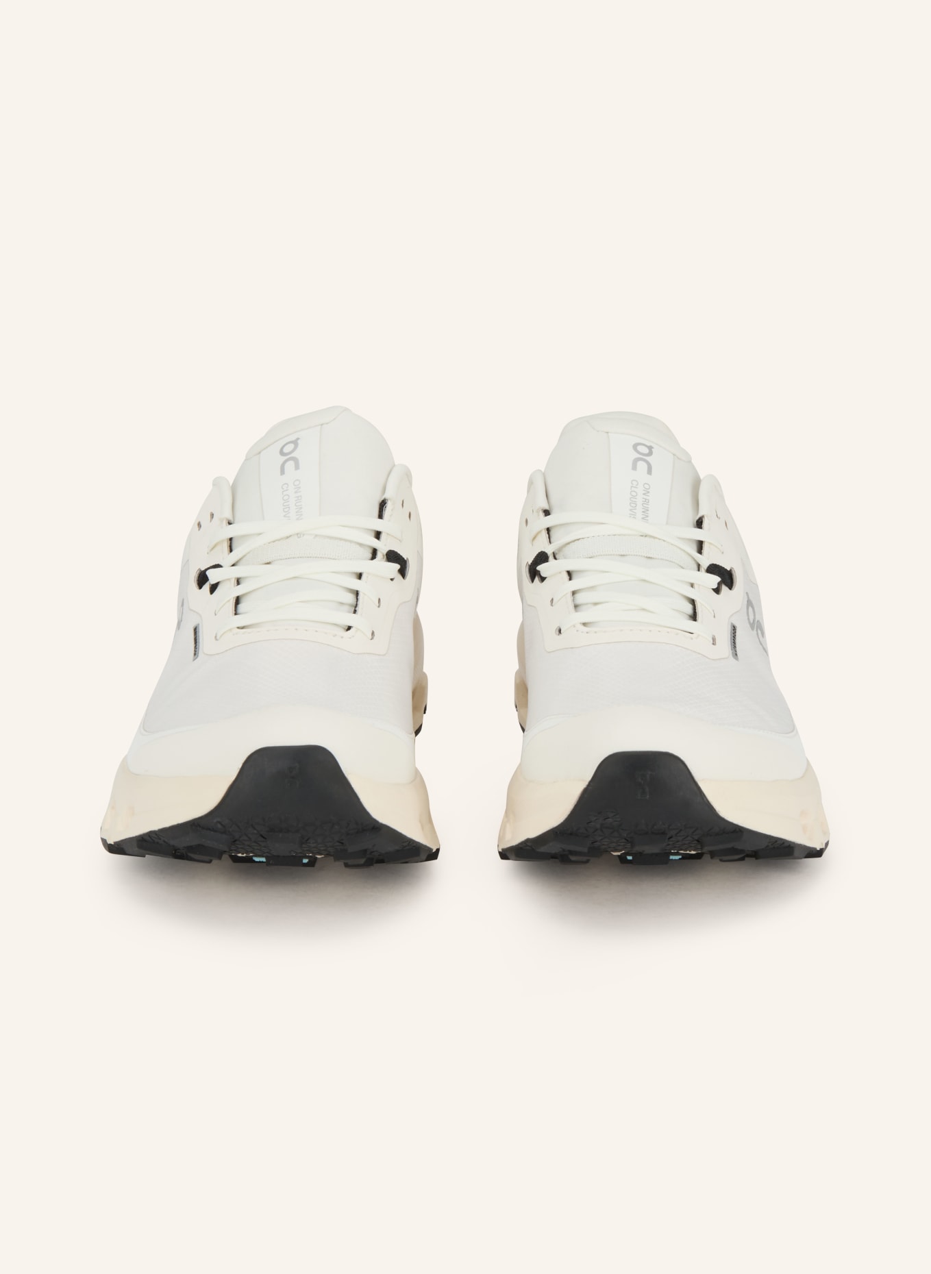 On Trailrunning-Schuhe CLOUDVISTA 2 WATERPROOF: WEISS / ECRU