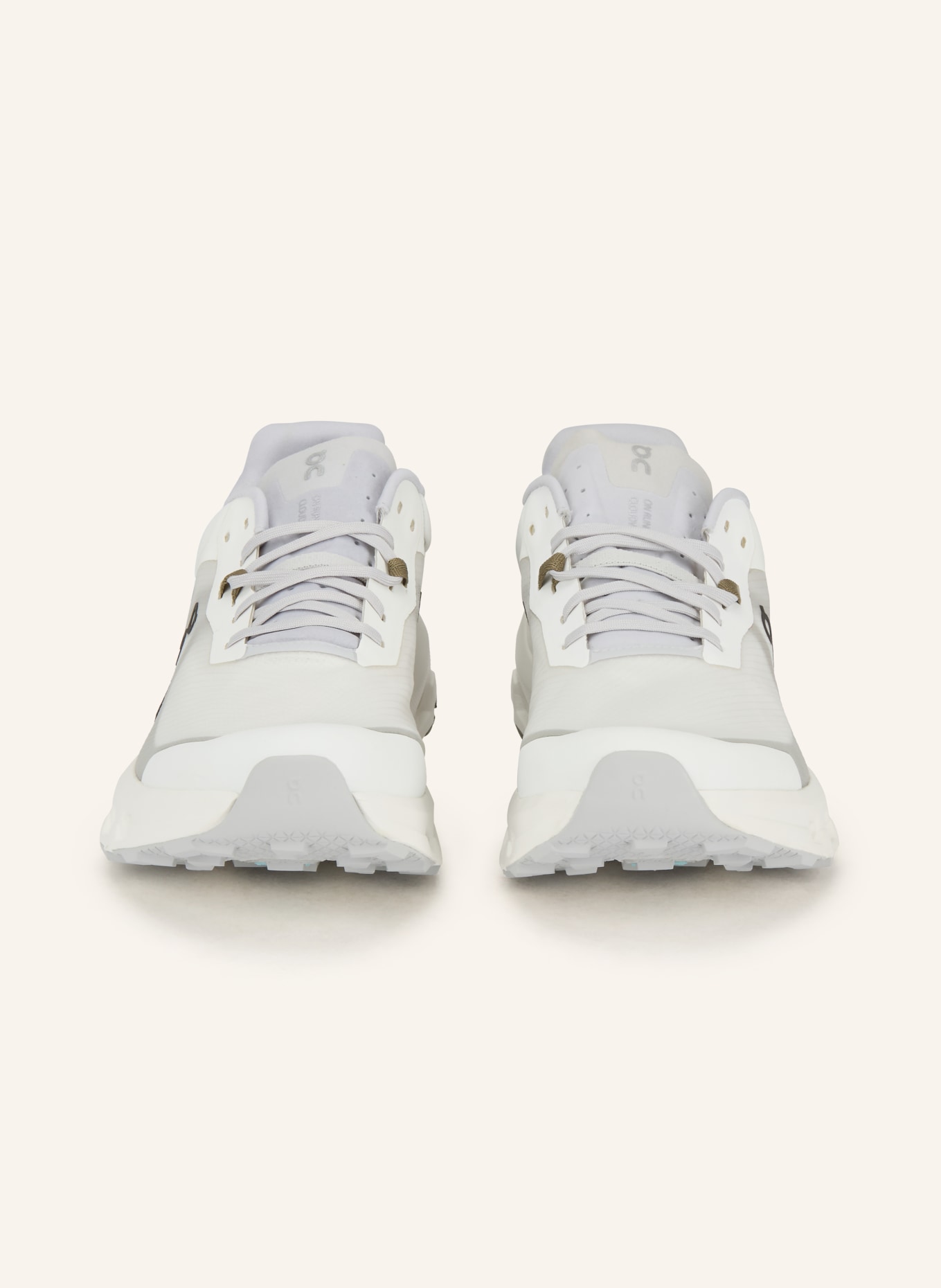 On Trailrunning-Schuhe CLOUDVISTA 2: WEISS / OLIV