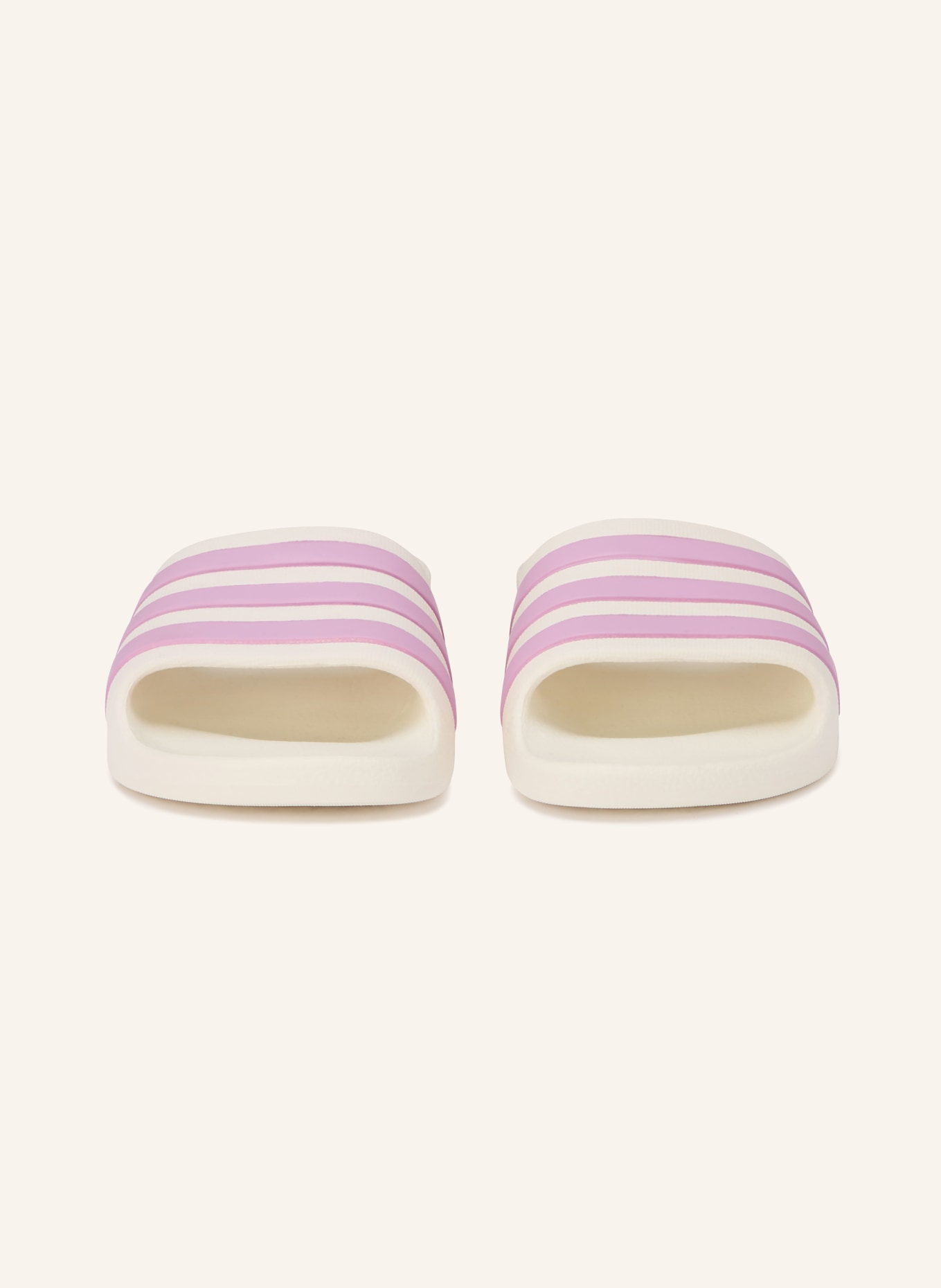 adidas Pantofle ADILETTE AQUA: BÍLÁ / RŮŽOVÁ