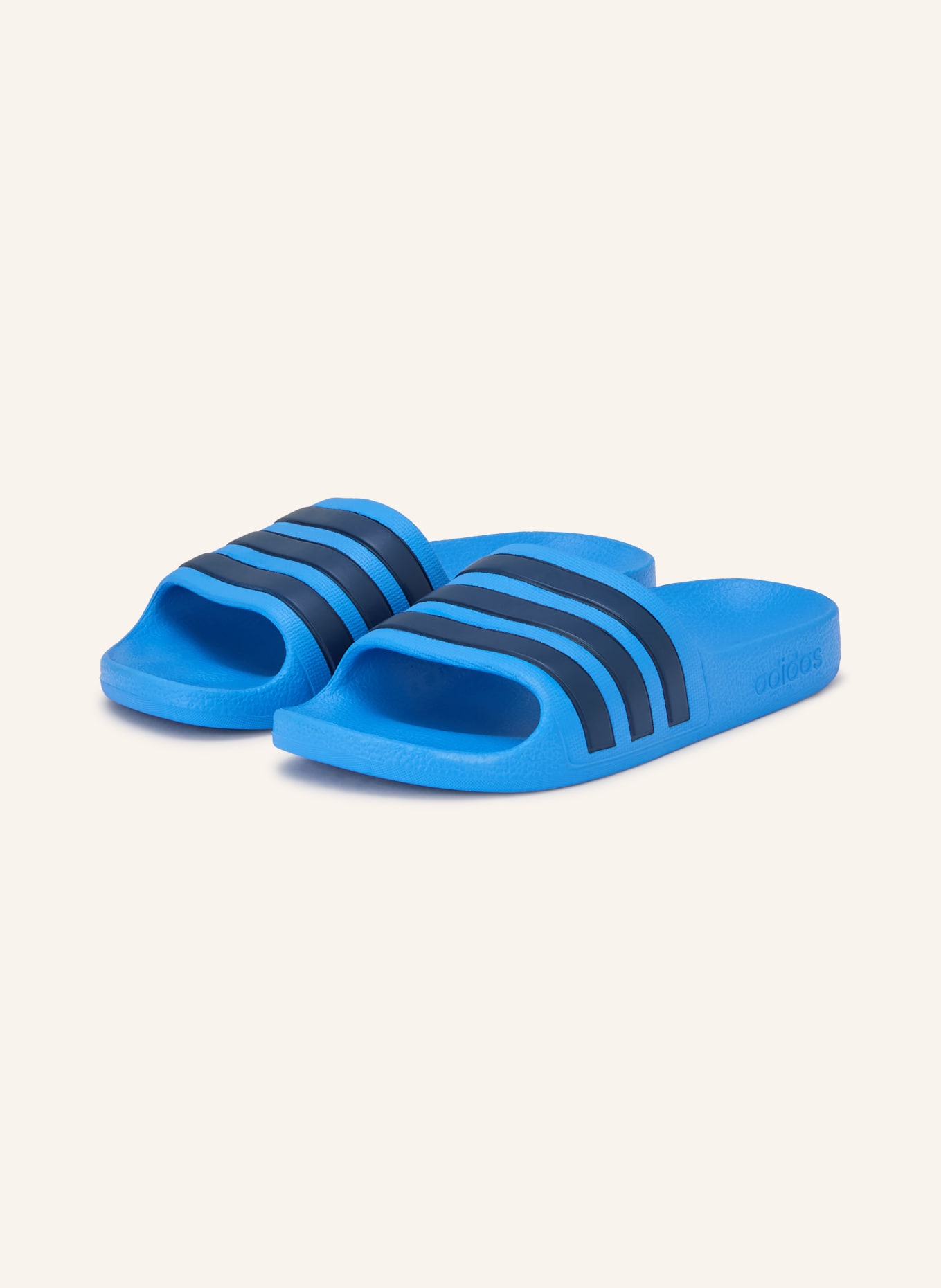 adidas Pantofle ADILETTE AQUA: MODRÁ / ČERNÁ