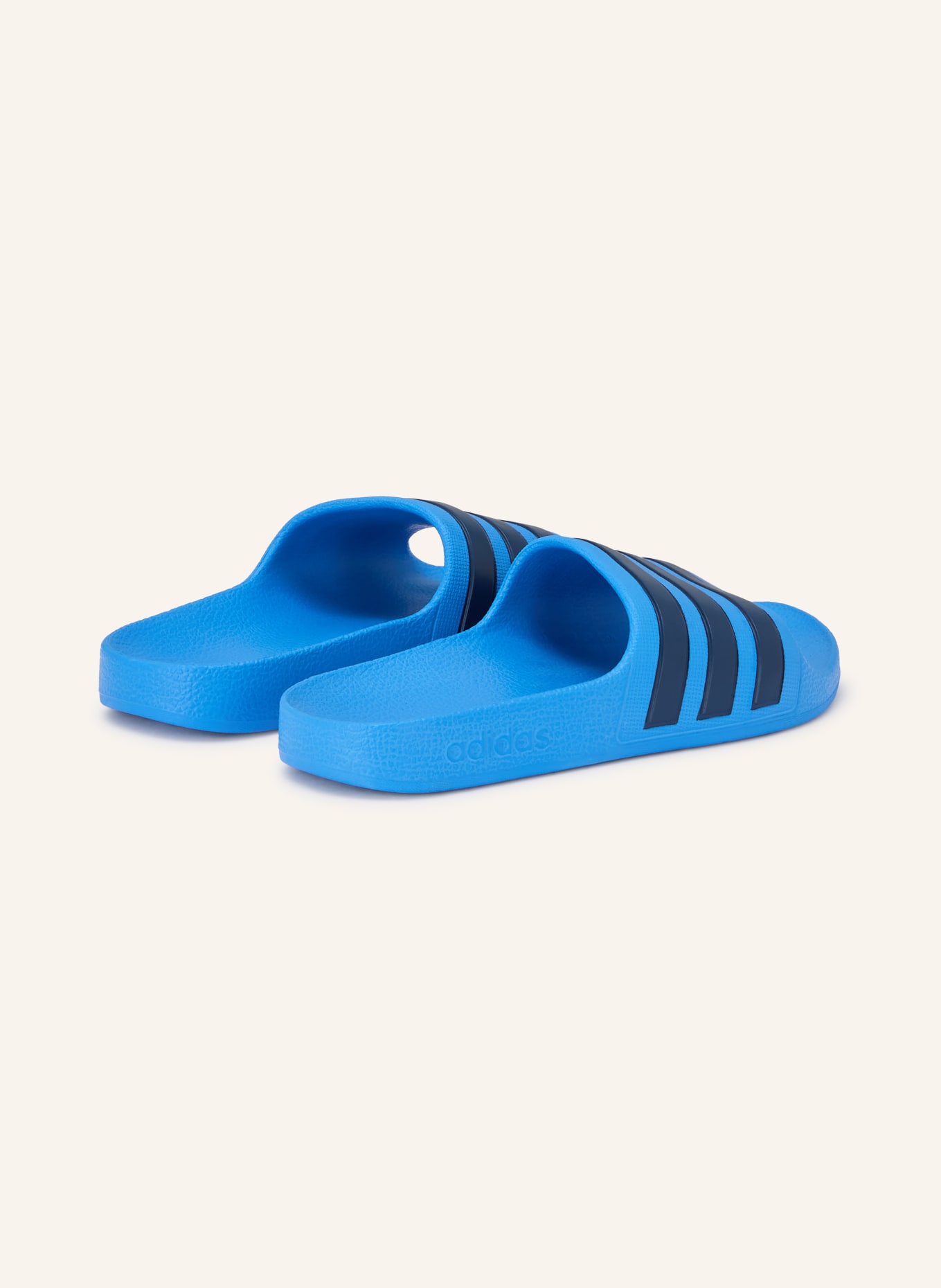 adidas Pantofle ADILETTE AQUA: MODRÁ / ČERNÁ