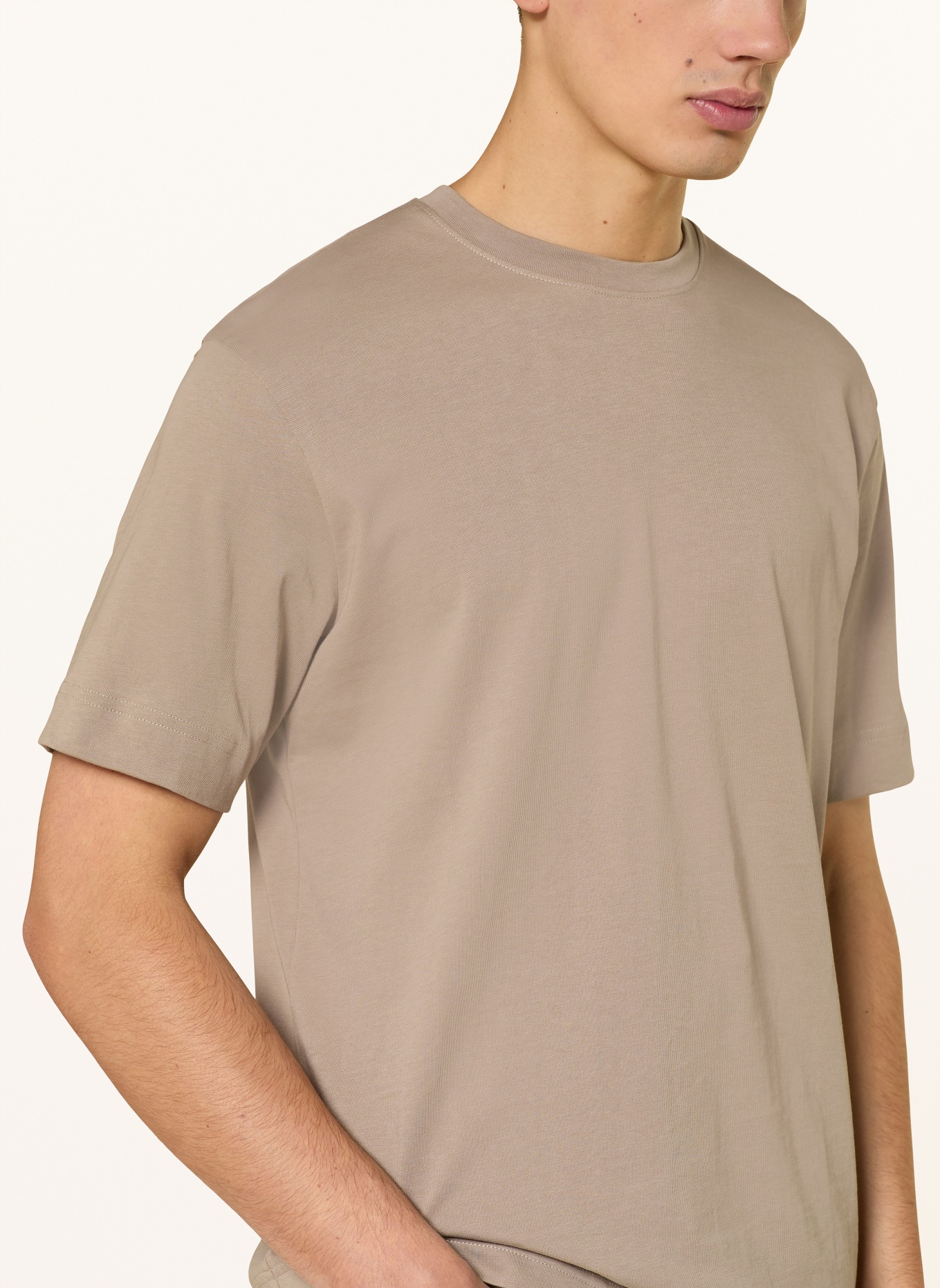DRYKORN T-shirt RAPHAEL: LIGHT BROWN