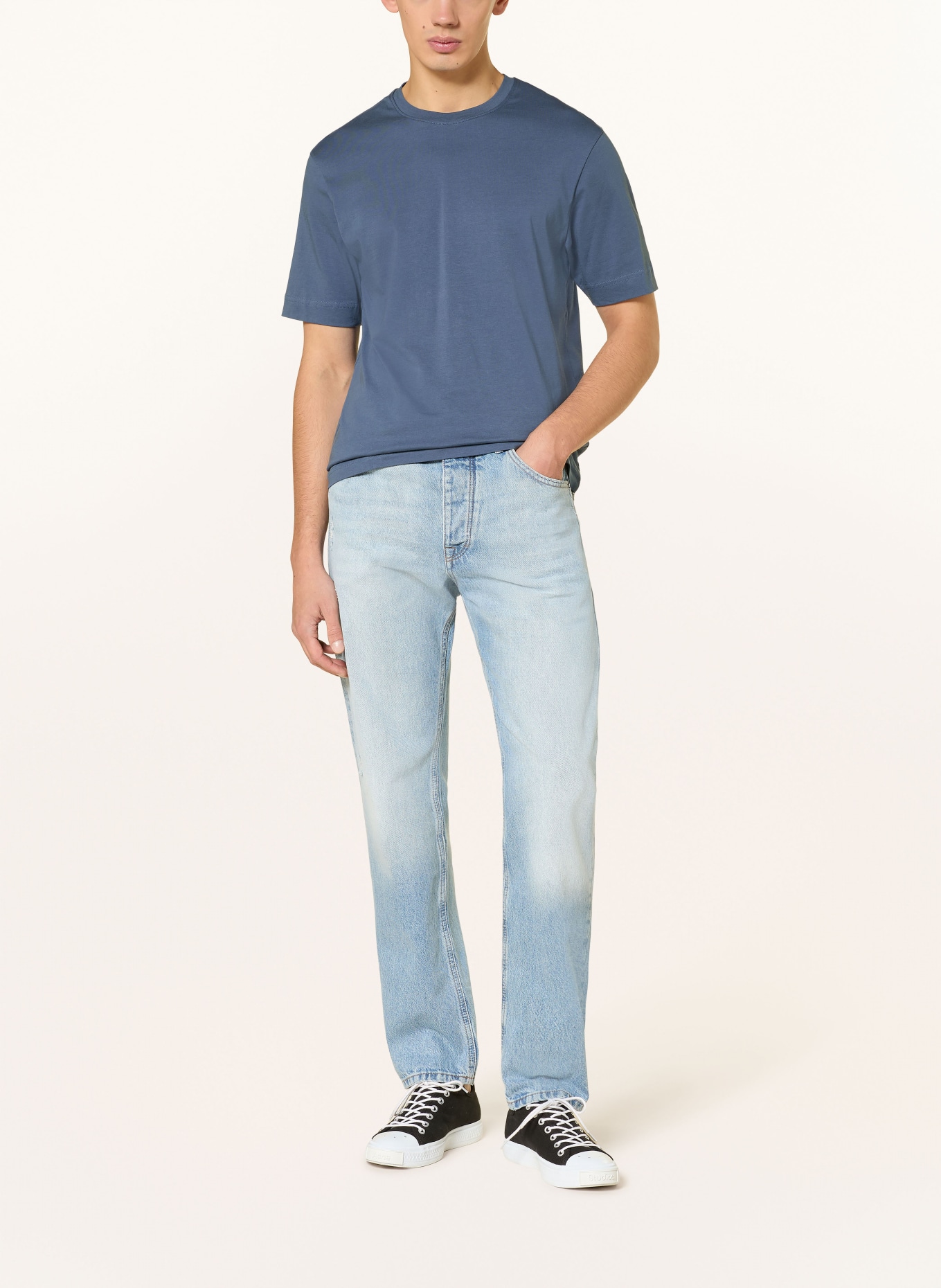 DRYKORN T-shirt RAPHAEL: BLUE