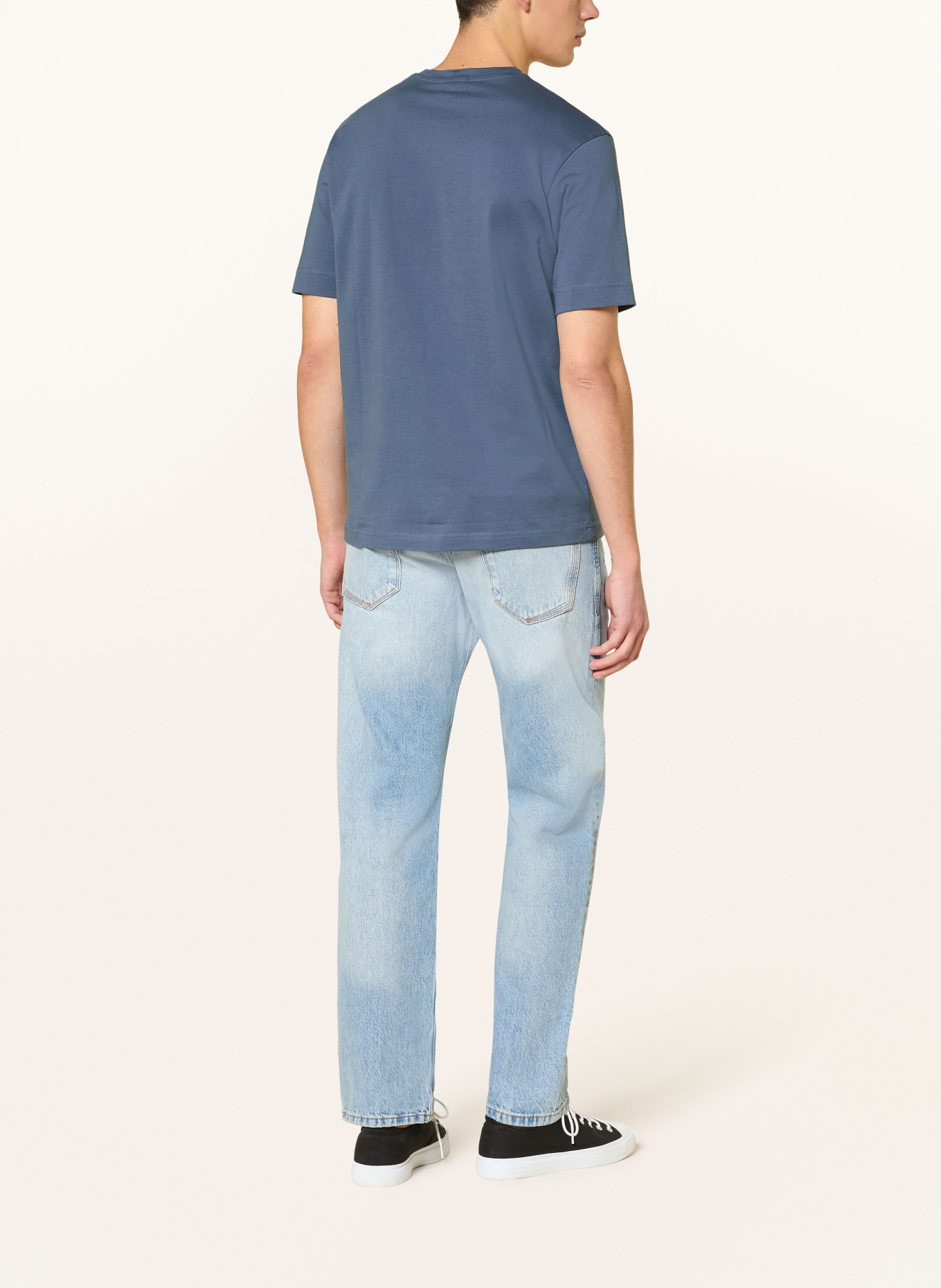 DRYKORN T-shirt RAPHAEL: BLUE