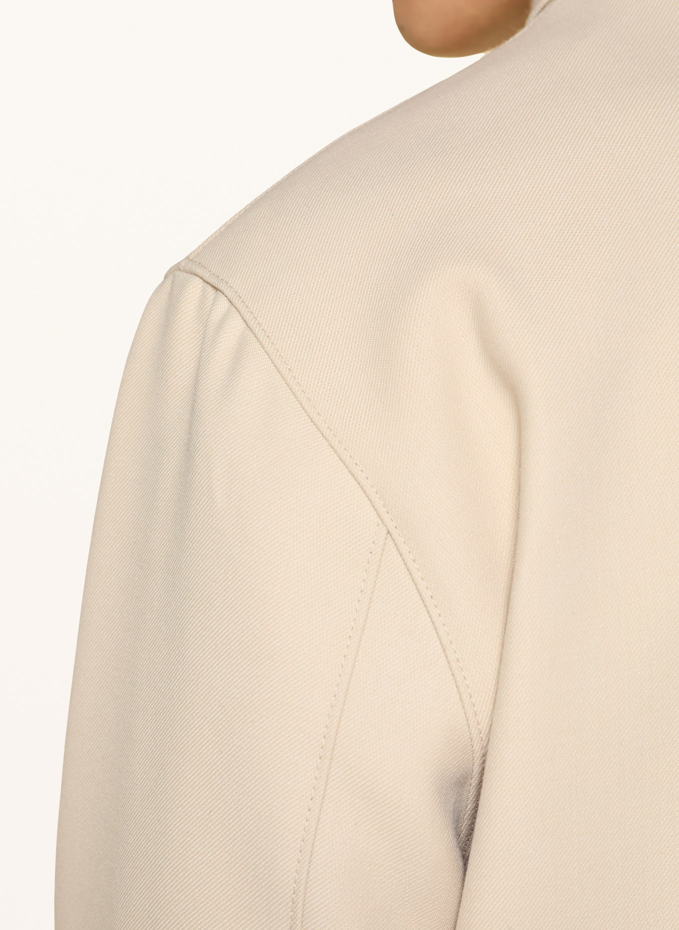 SANDRO Overjacket: BEŻOWY