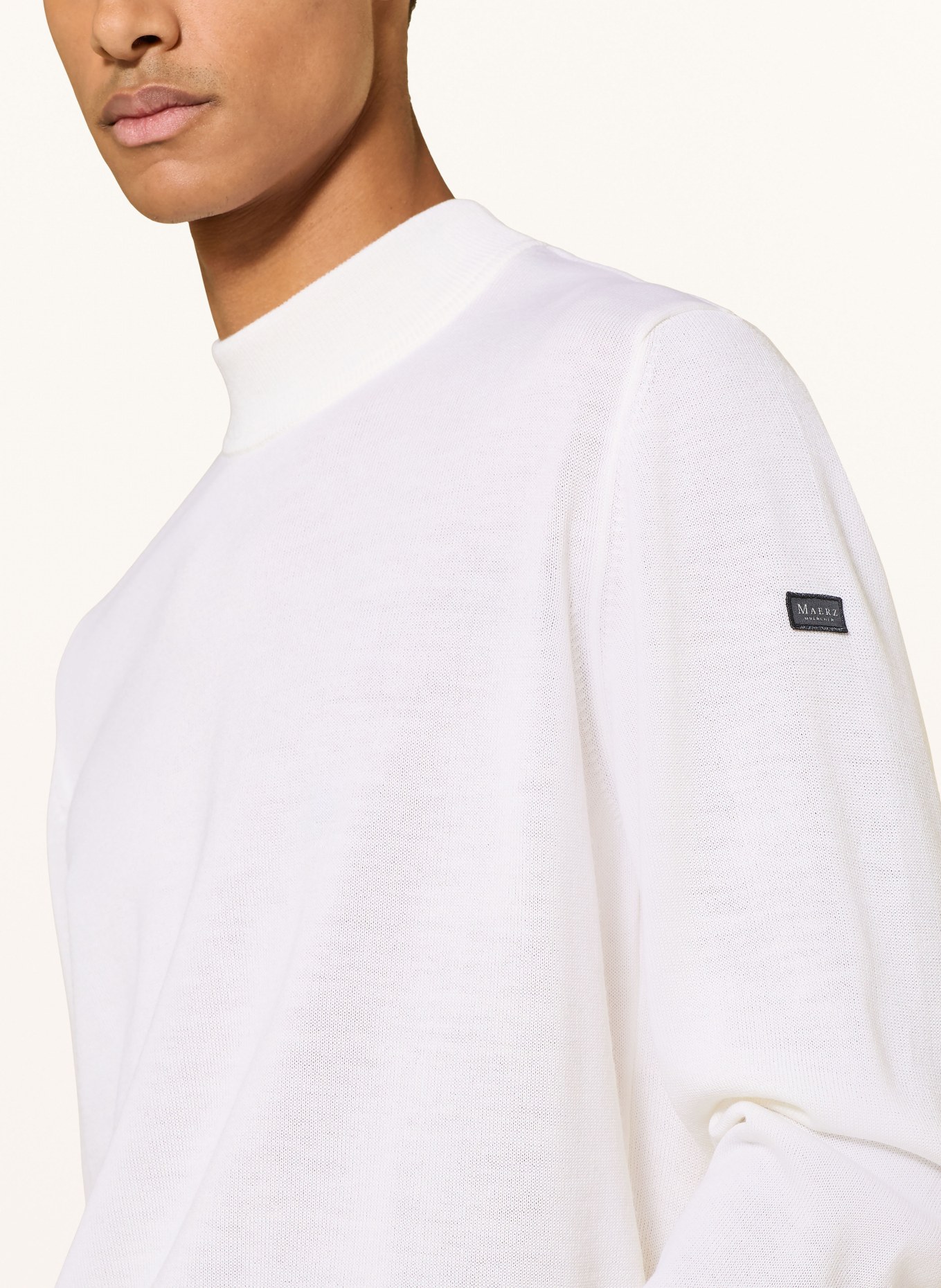 MAERZ MUENCHEN Pullover: ECRU