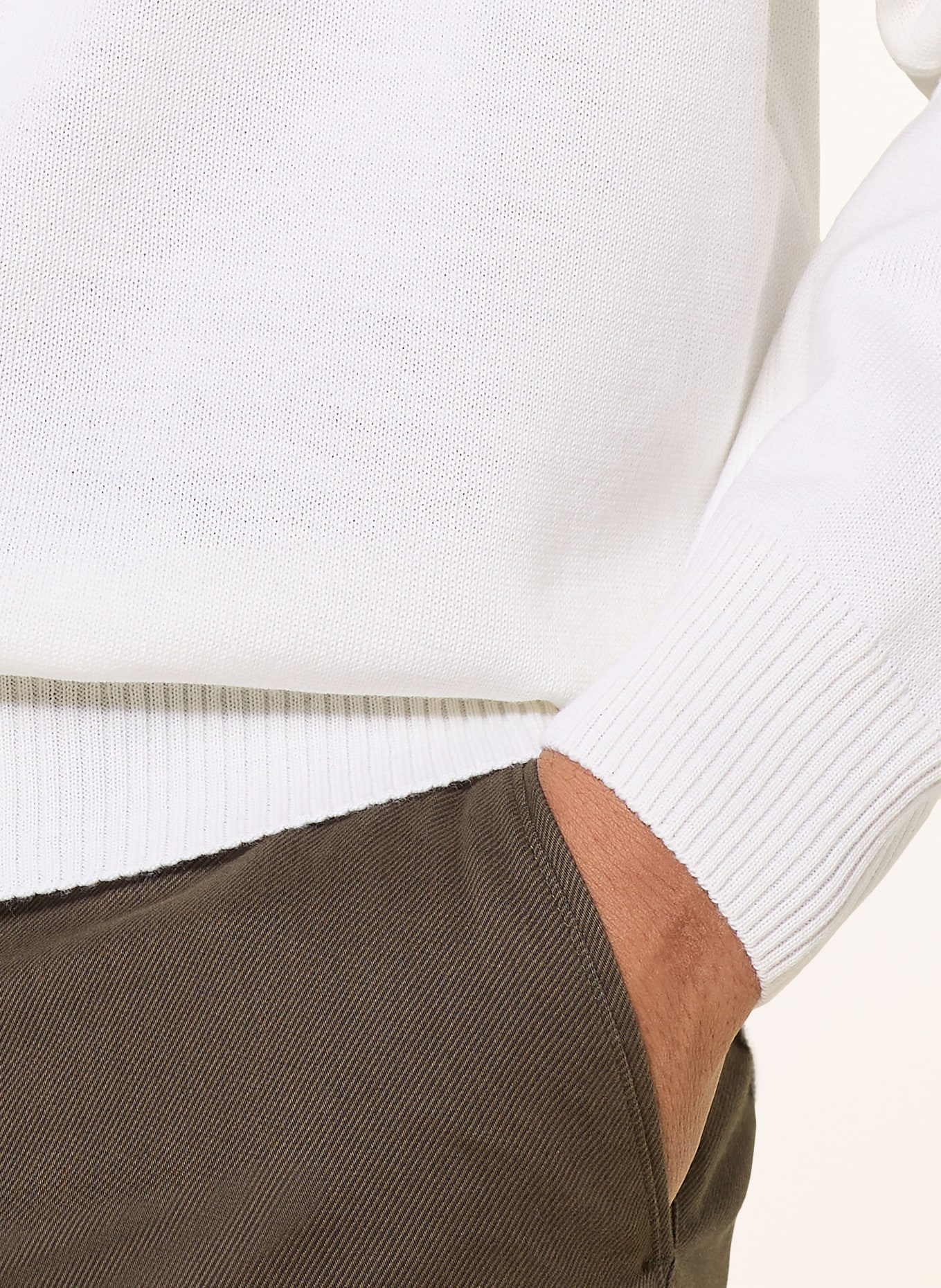 MAERZ MUENCHEN Pullover: ECRU