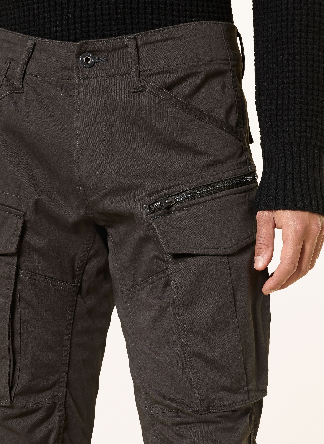 G-Star Cargohose Tapered Fit: DUNKELGRAU