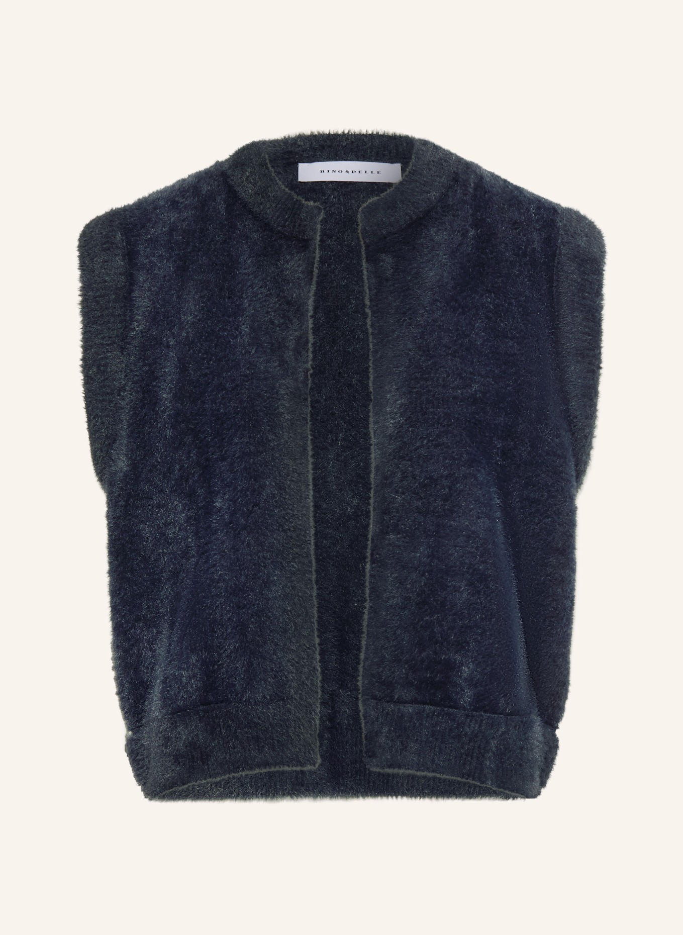 RINO & PELLE Pletený obal ELONA: TMAVĚ MODRÁ