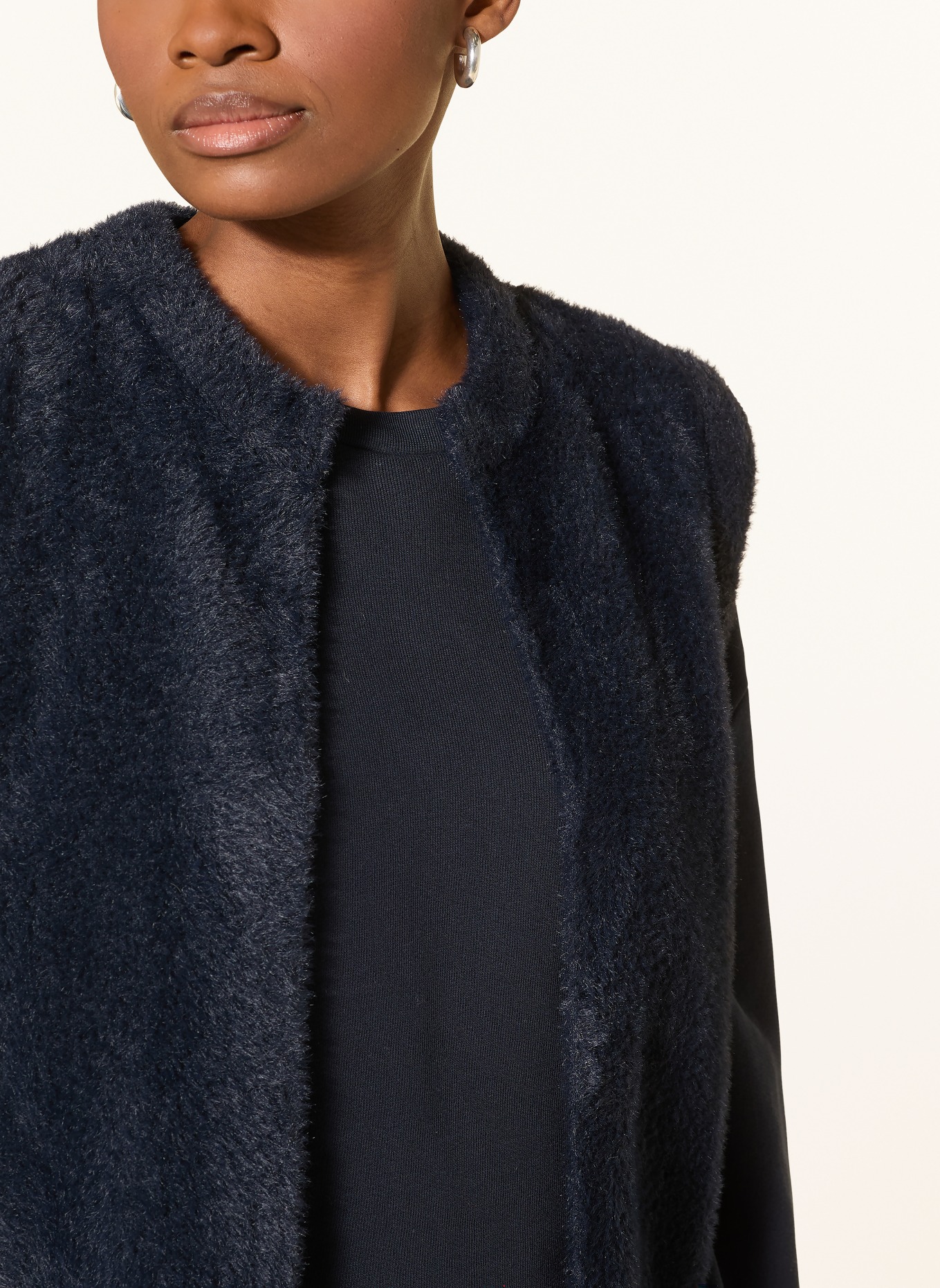 RINO & PELLE Pletený obal ELONA: TMAVĚ MODRÁ