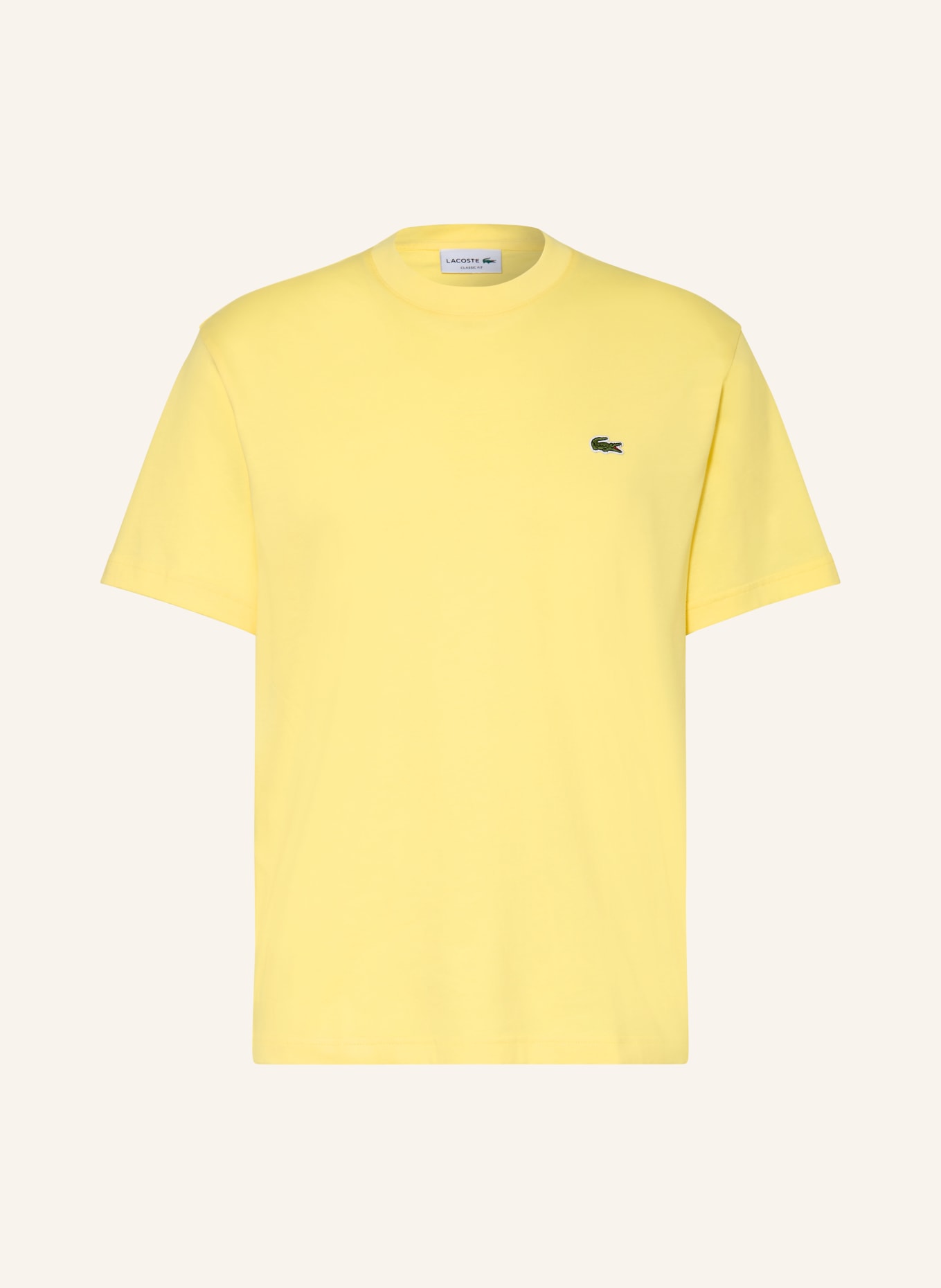 LACOSTE T-Shirt: GELB