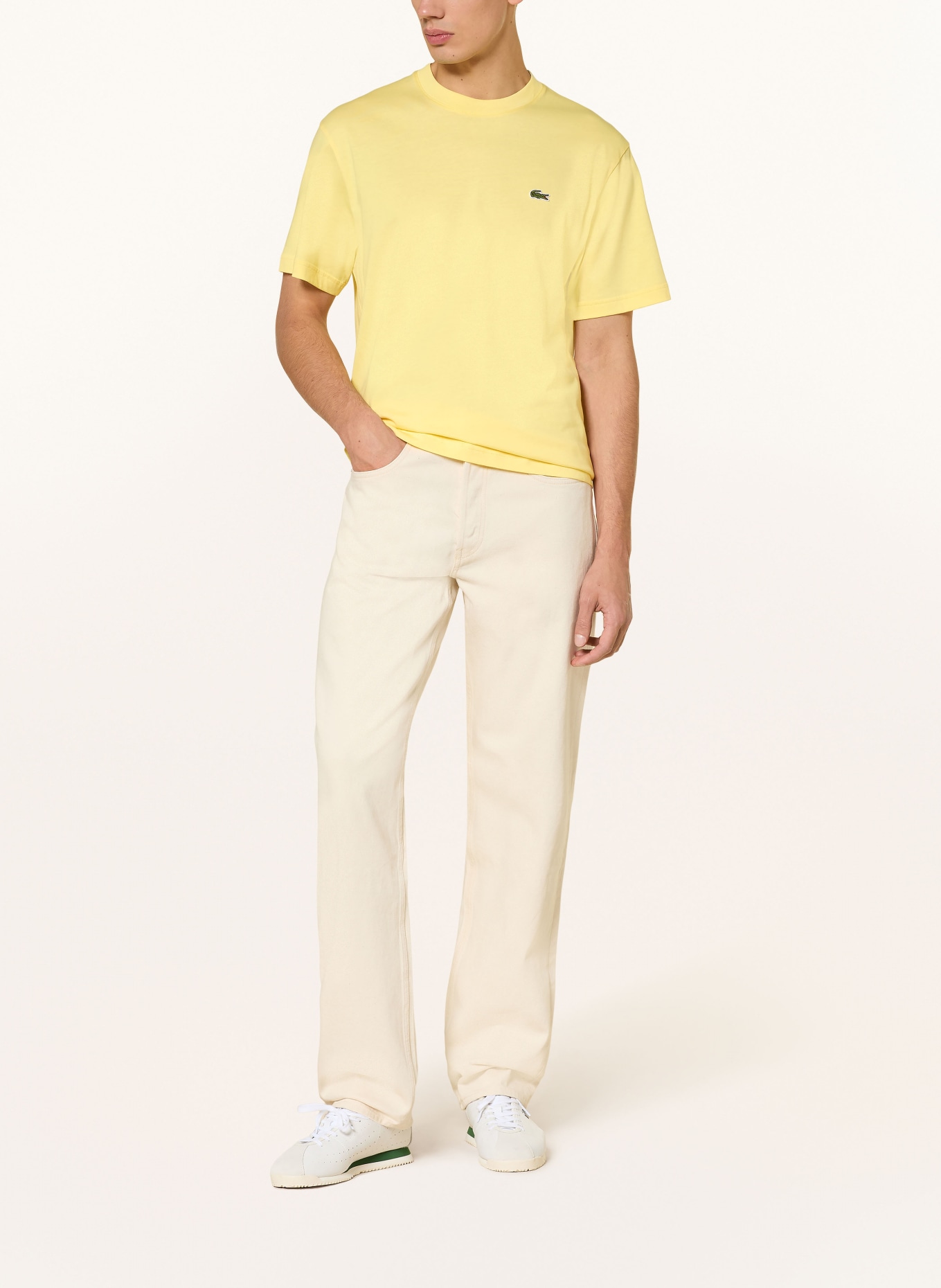 LACOSTE T-Shirt: GELB