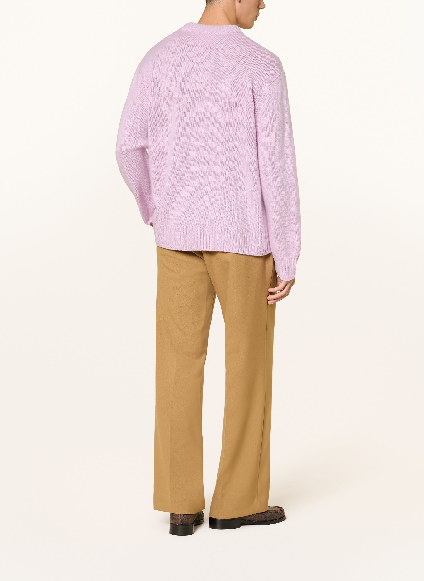 LISA YANG Cashmere-Pullover KRISTIAN: HELLLILA