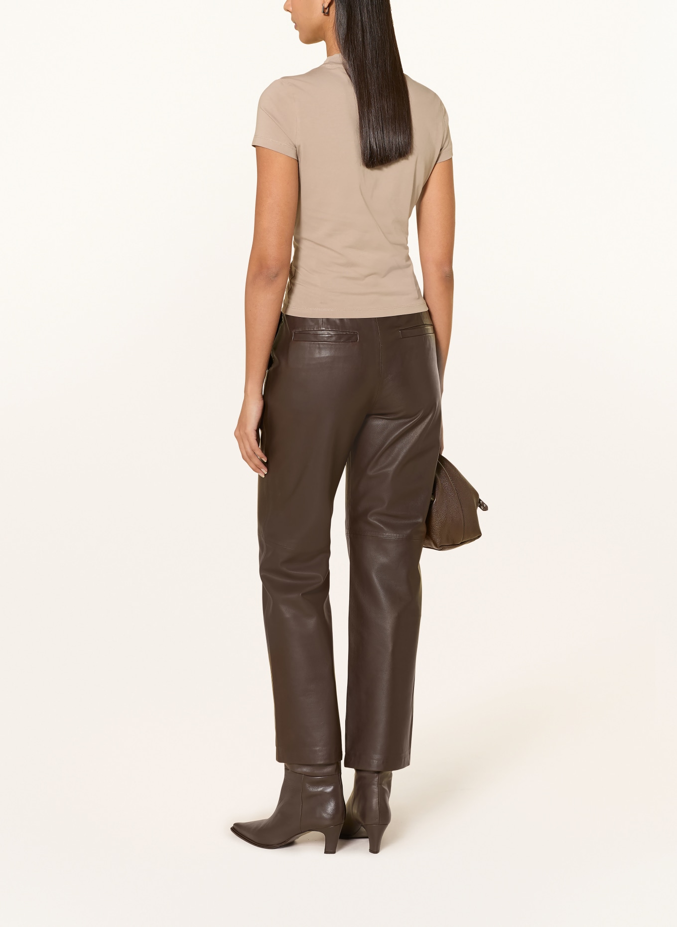 GUESS Tričko s ozdobnými kamínky: VELBLOUDÍ