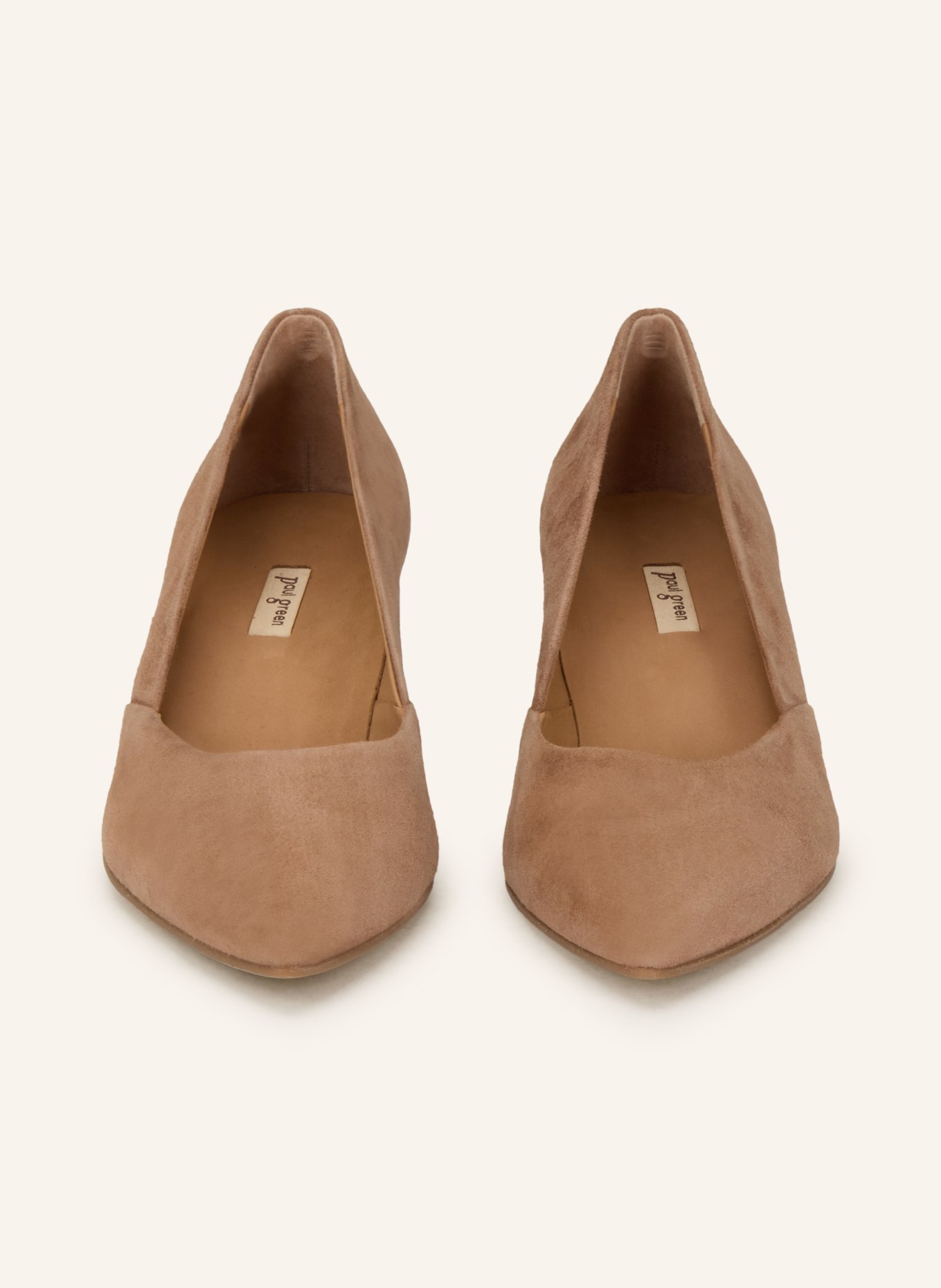 paul green Czółenka: CAMELOWY