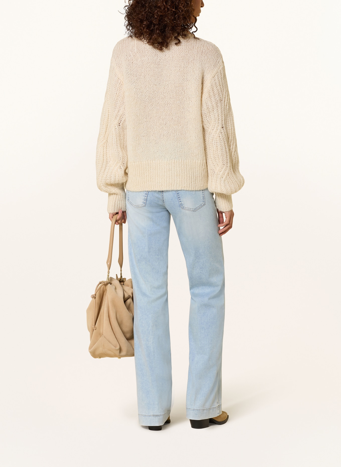 MAC Wide Leg Jeans DREAM: D237 light azure blue