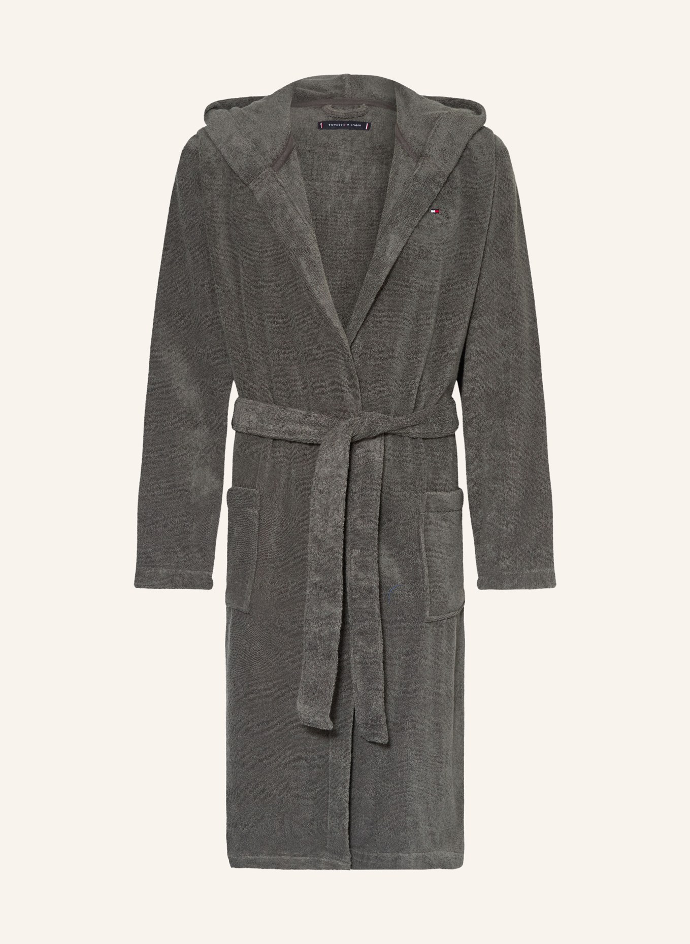 TOMMY HILFIGER Szlafrok męski: SZARY