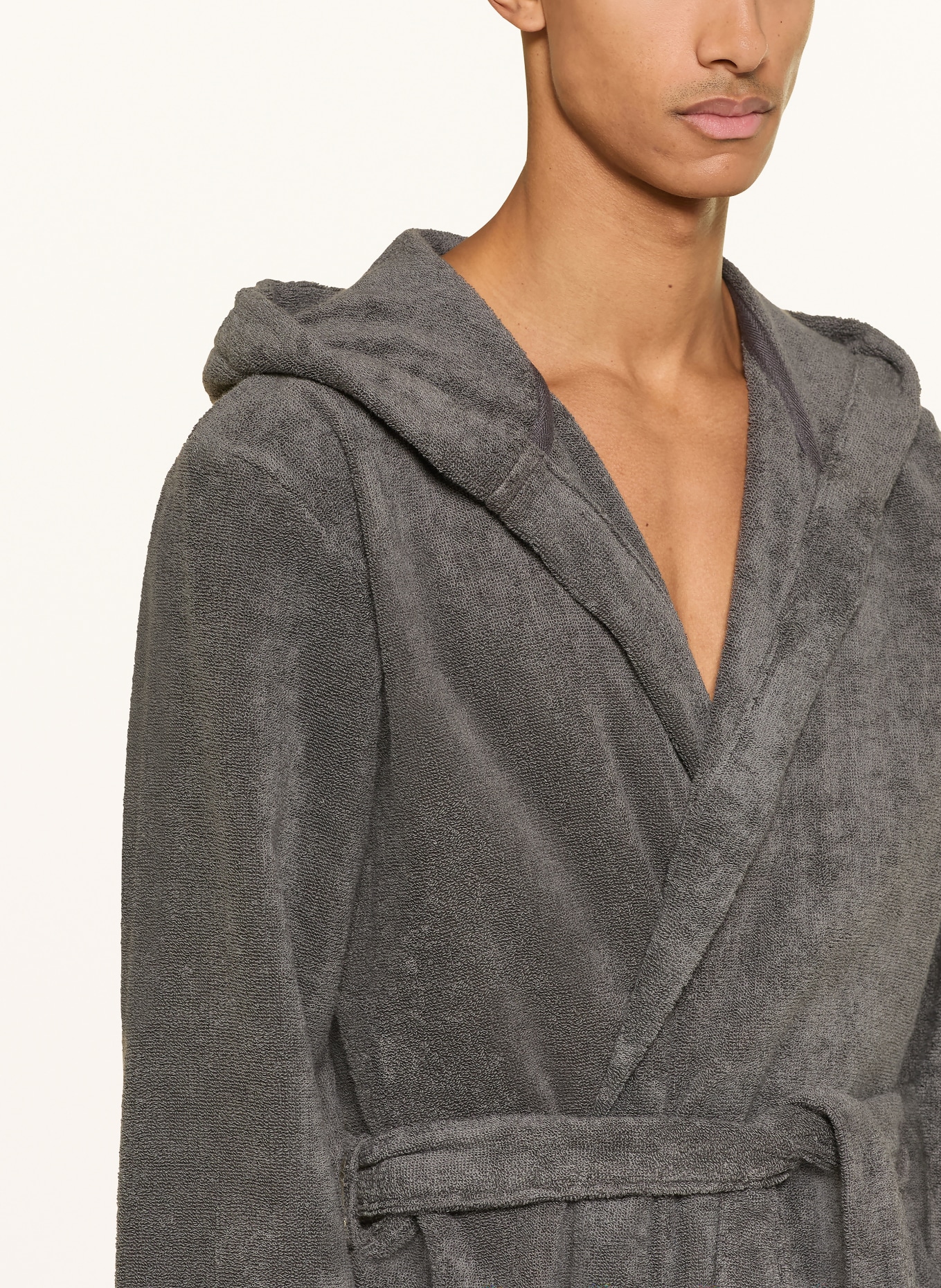 TOMMY HILFIGER Szlafrok męski: SZARY