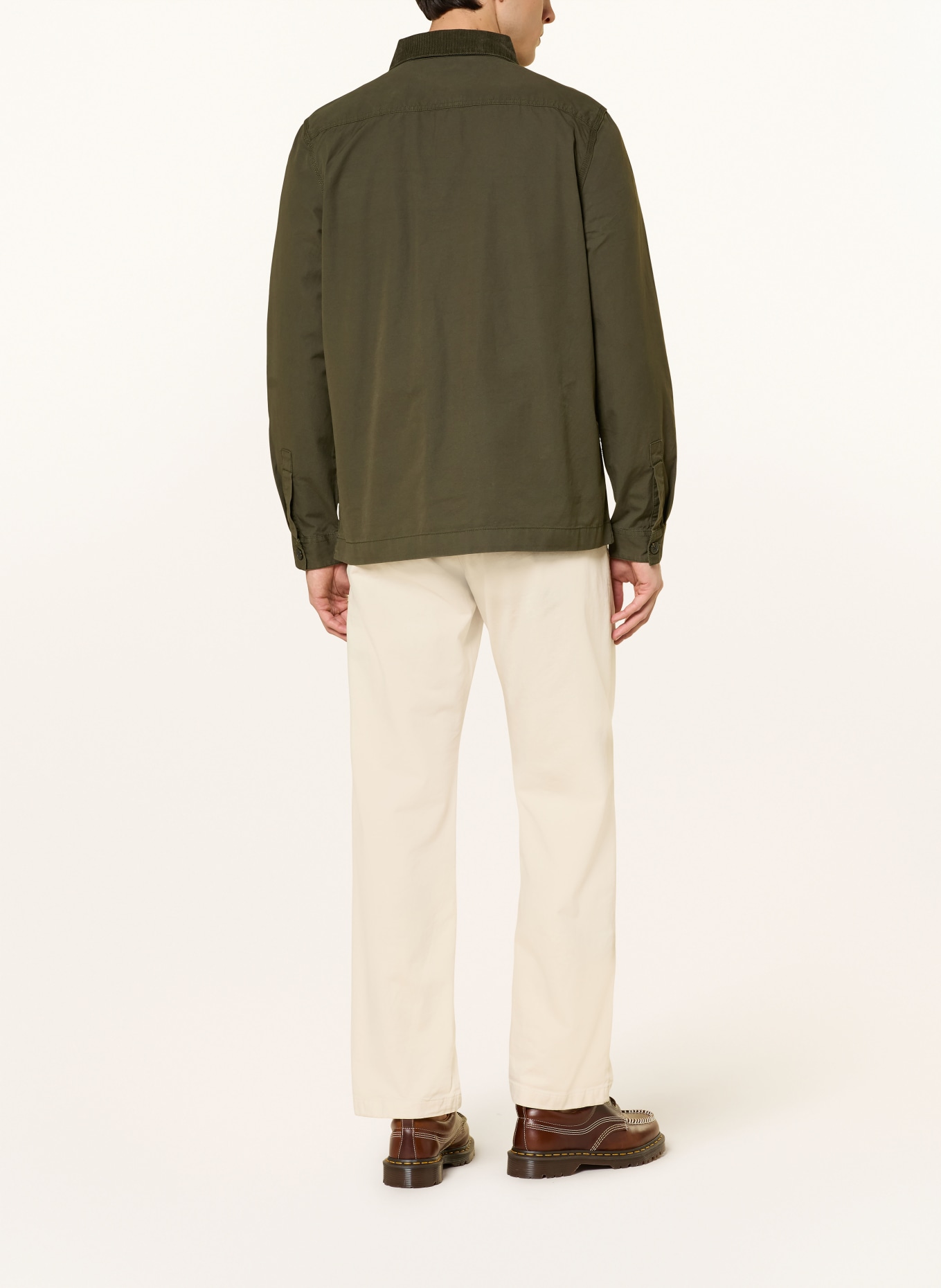 Barbour Overshirt COLE: OLIVE