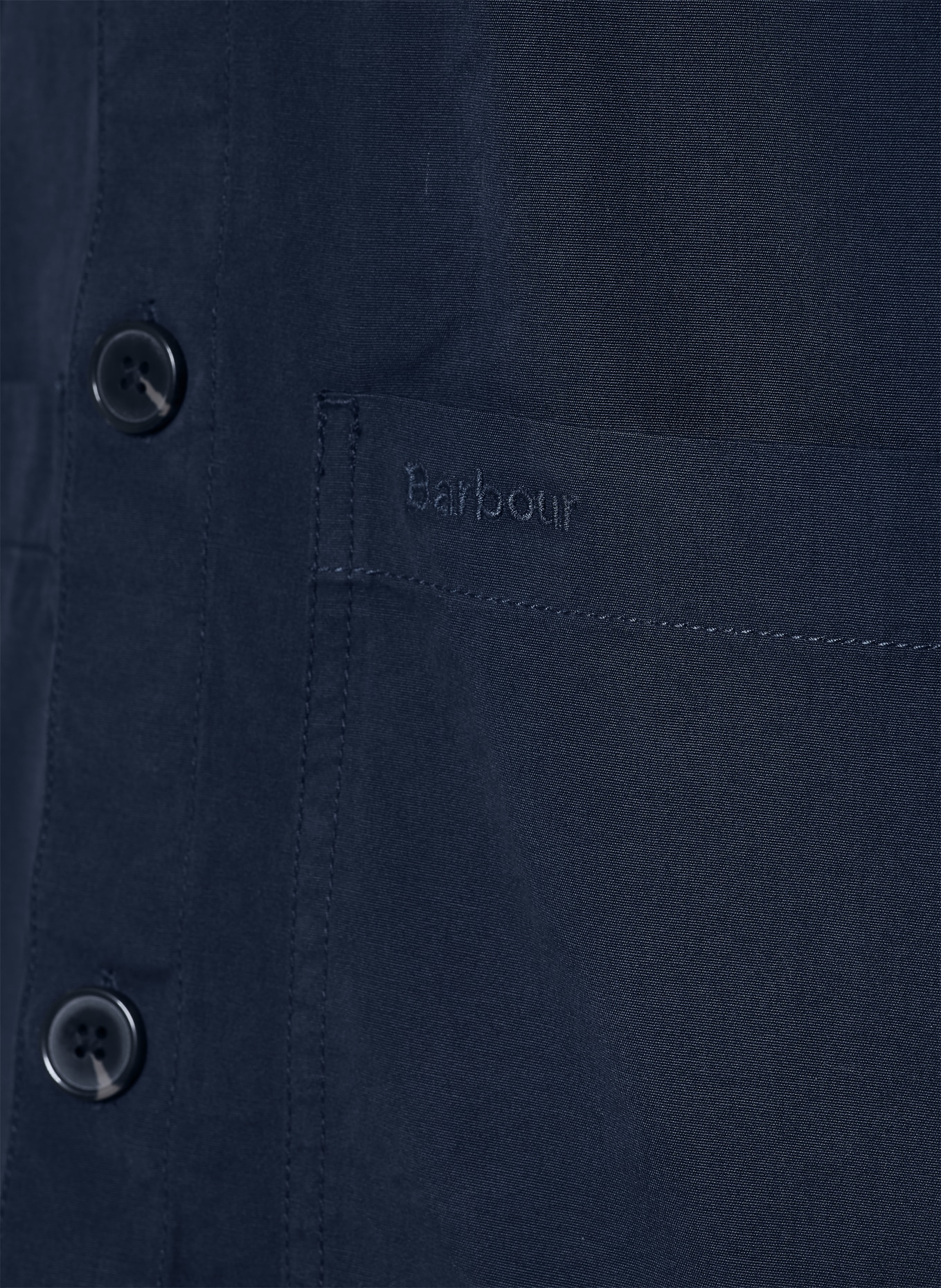 Barbour Overshirt COLE: DUNKELBLAU